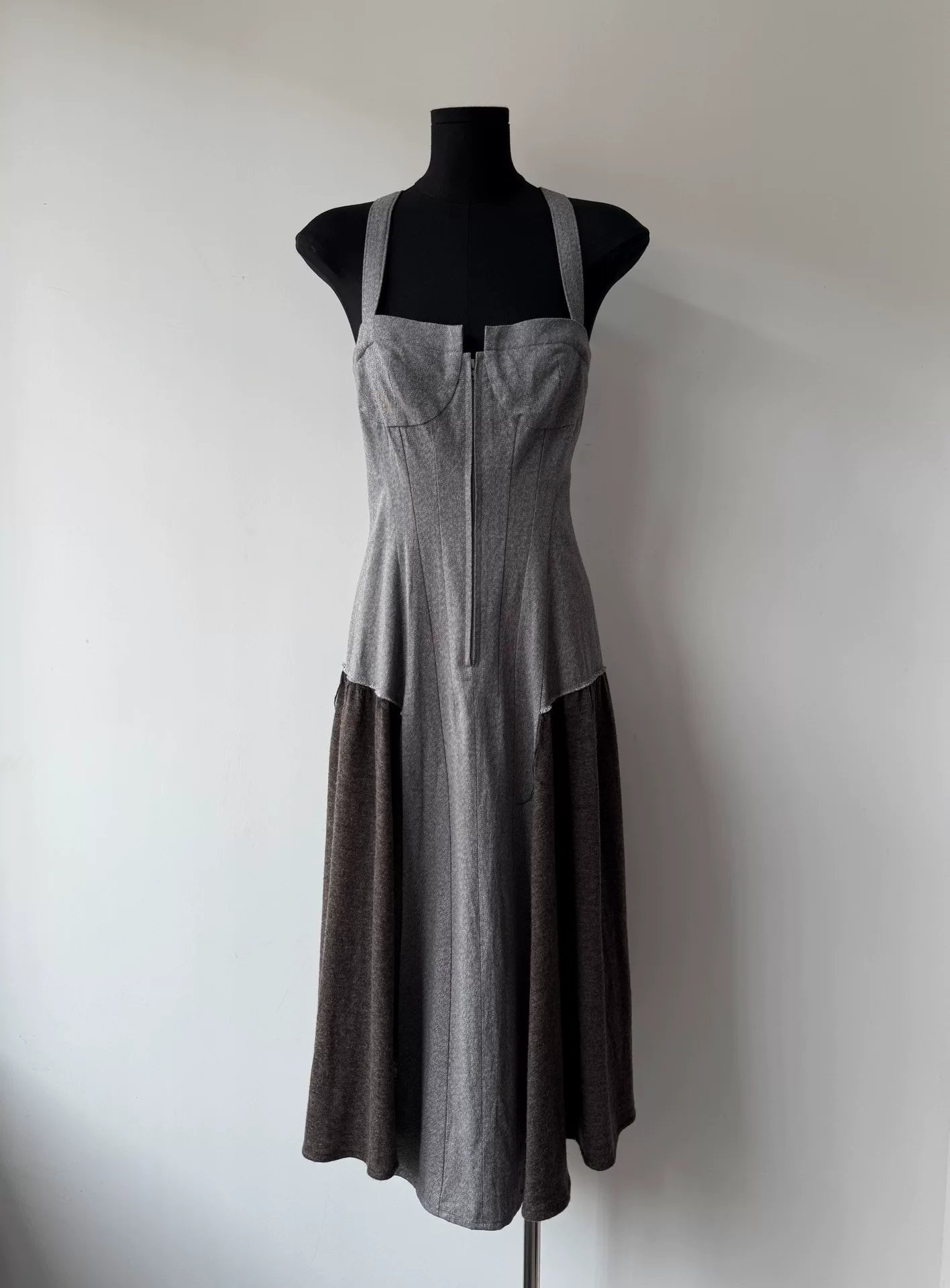 Yohji Yamamoto 2010AW Spliced Long Dress