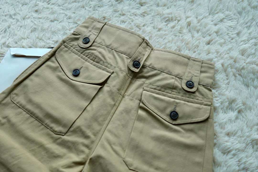 visvim 21ss Coronel Military Multi-Pocket Pants — back