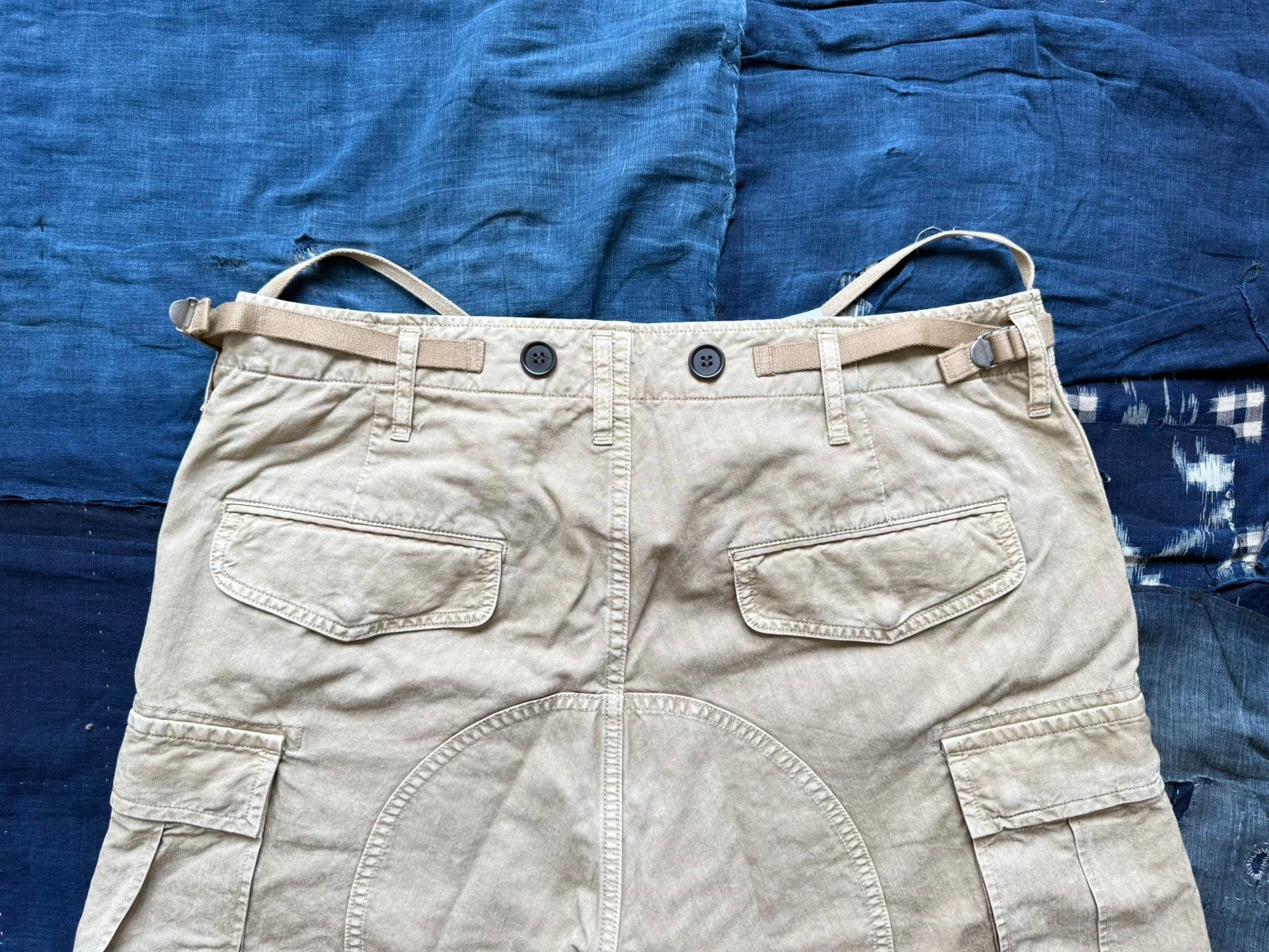 VISVIM 22SS EIGER SANCTION SHORTS — label