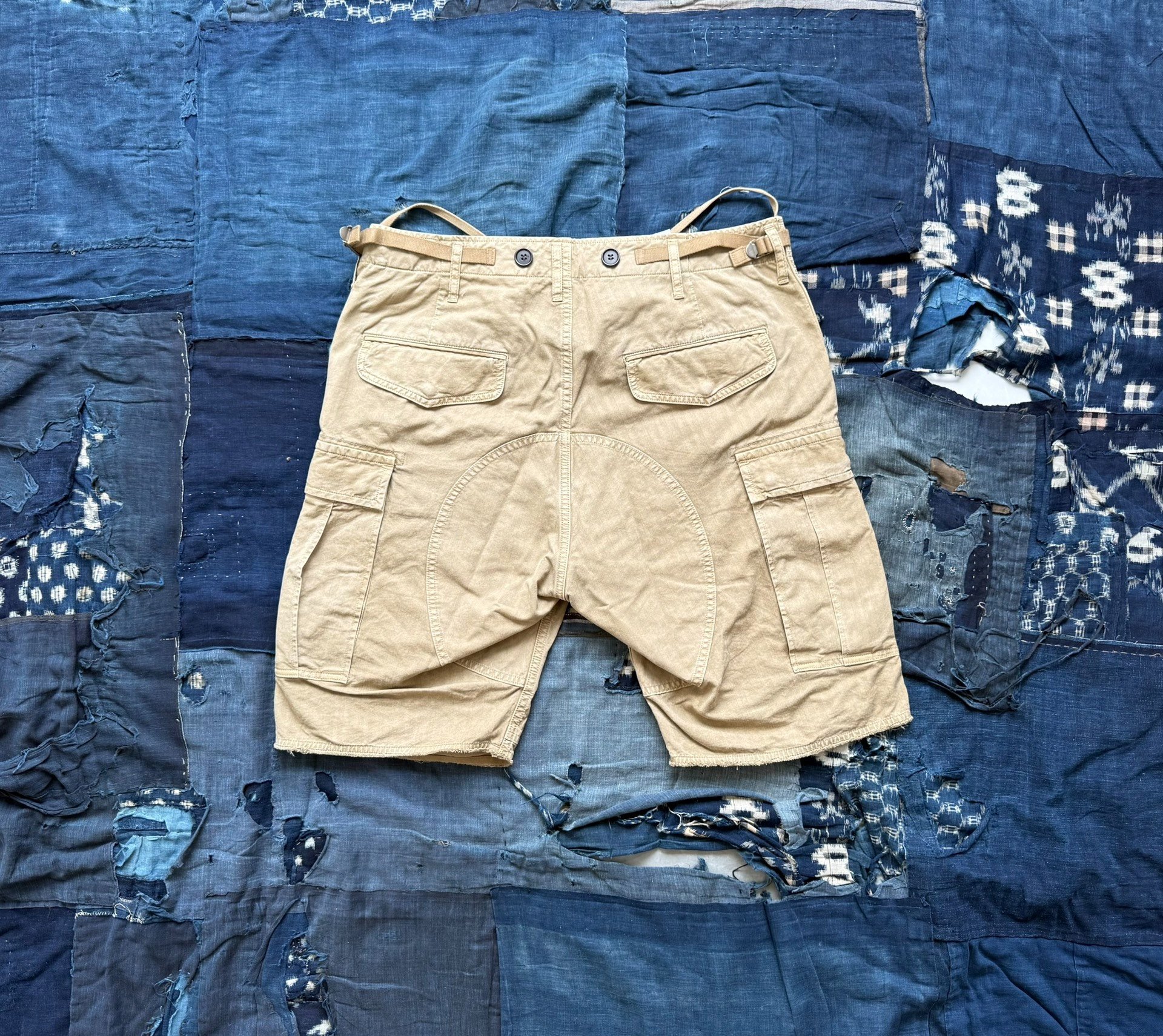 VISVIM 22SS EIGER SANCTION SHORTS — detail