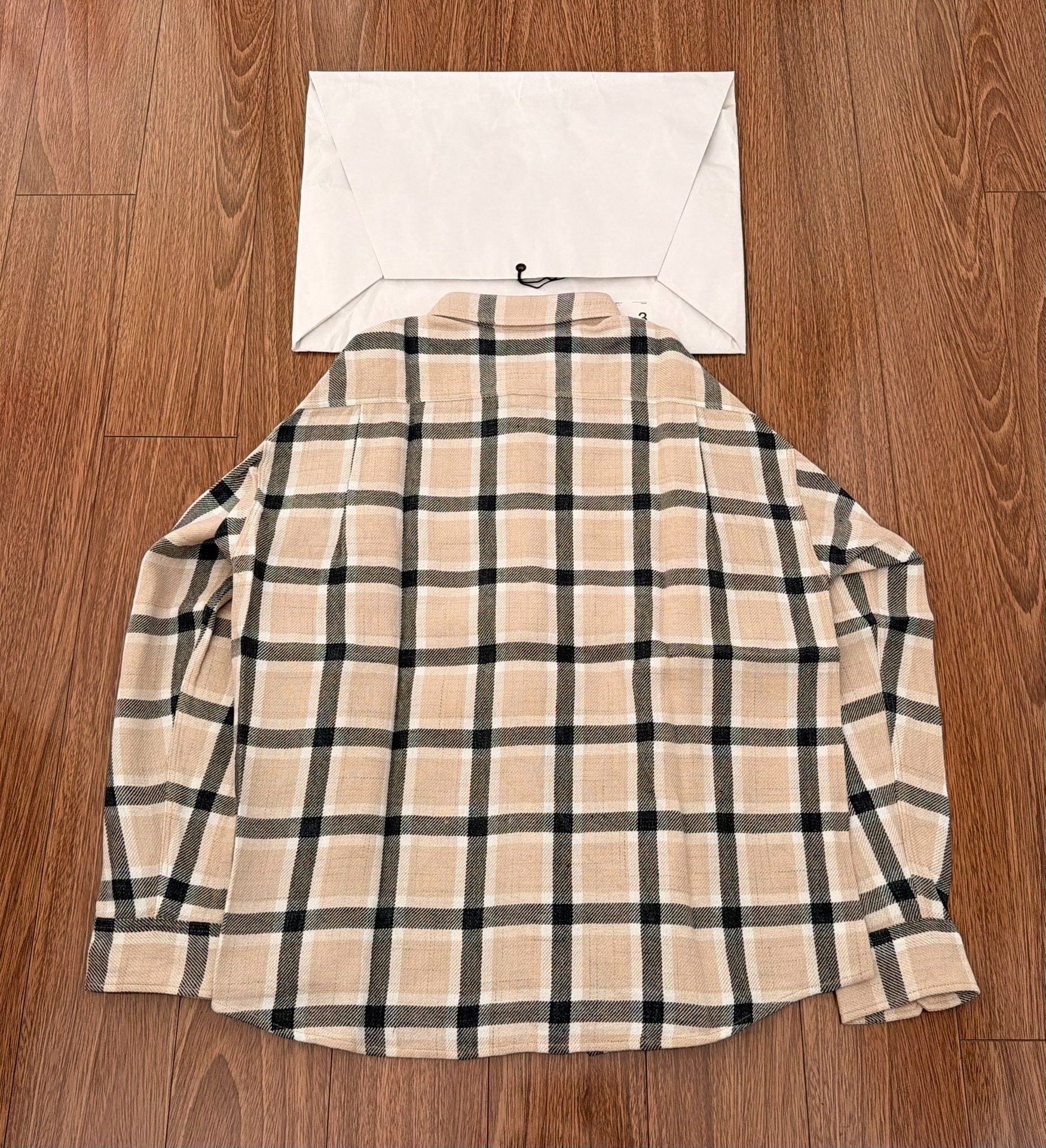 VISVIM Lumber Check L/S Shirt — front