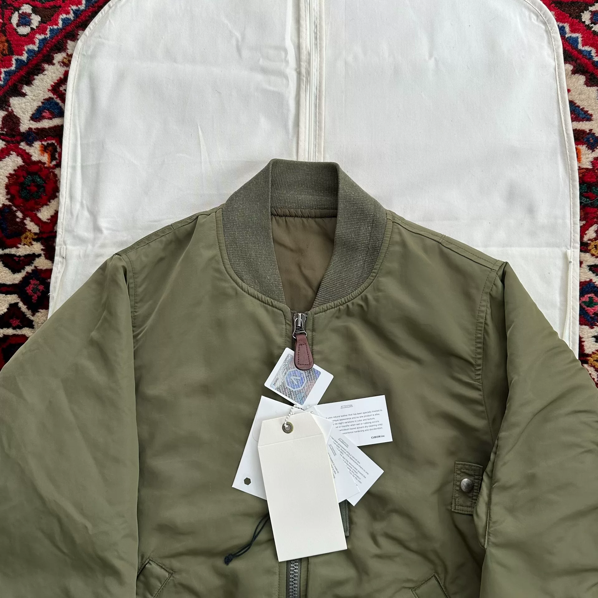 visvim 18AW MA1 Flight Jacket — back