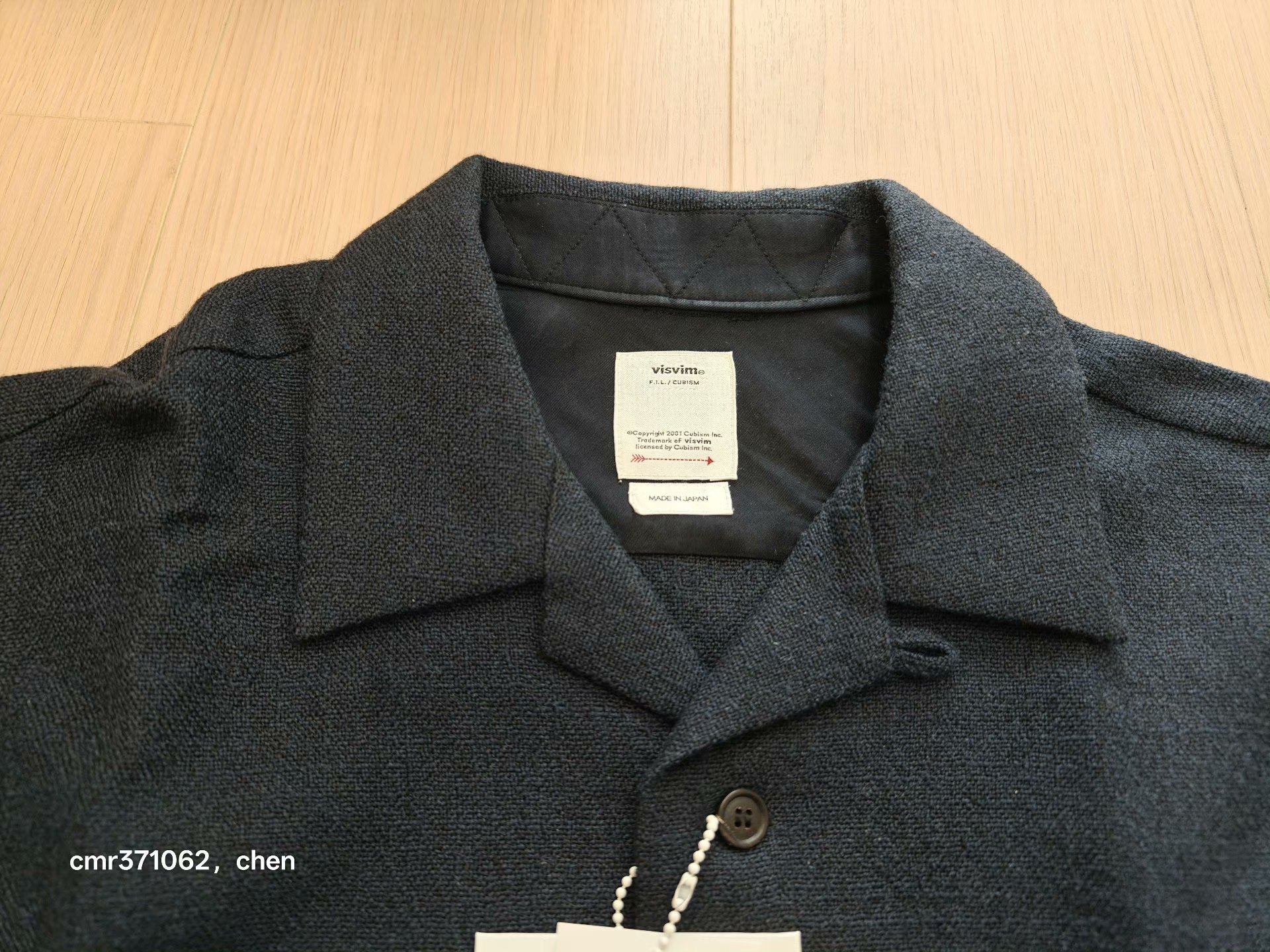 VISVIM 23AW OC PALMER L/S Shirt — label