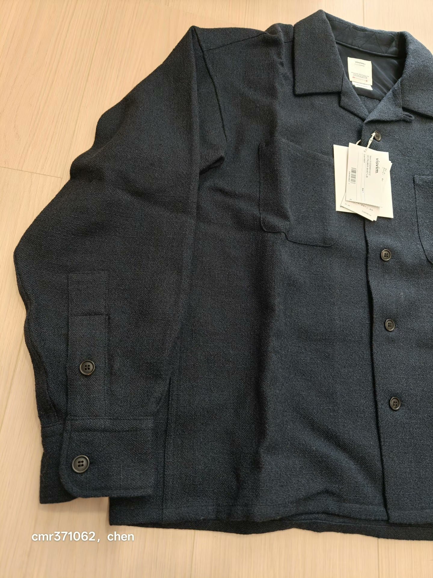 VISVIM 23AW OC PALMER L/S Shirt — front