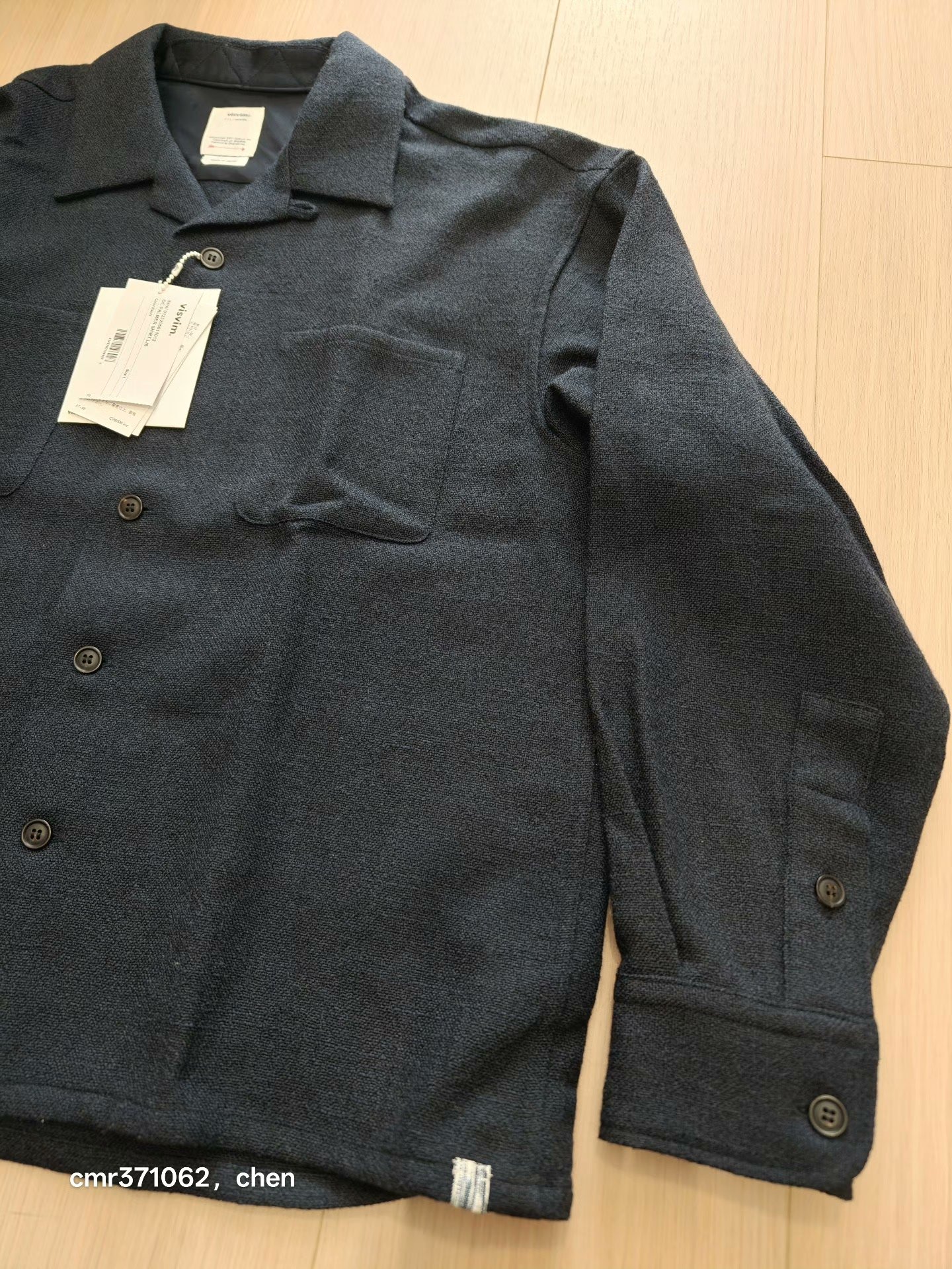 VISVIM 23AW OC PALMER L/S Shirt — detail