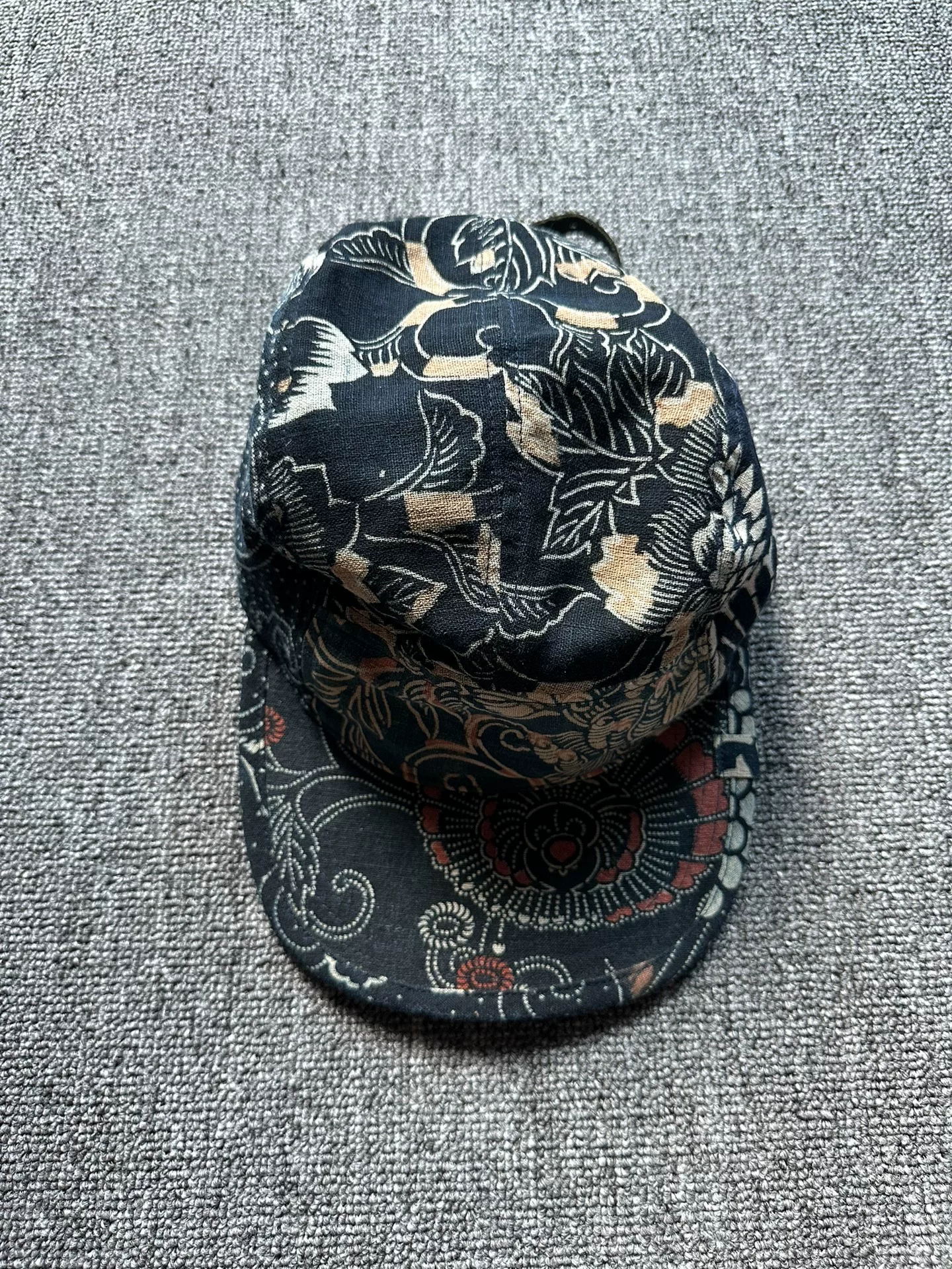 visvim ict Blue Floral Pattern Hat