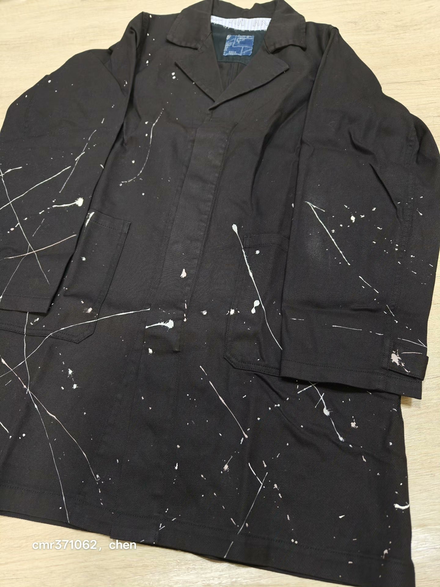 visvim 20 ICT Peerless Service Coat — detail