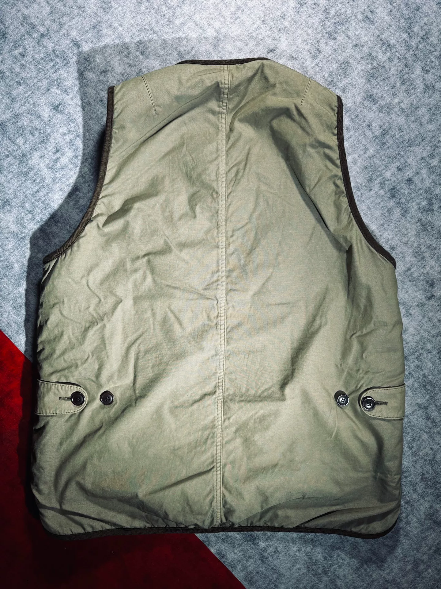 visvim Contrary Dept 21AW Liner Vest — front