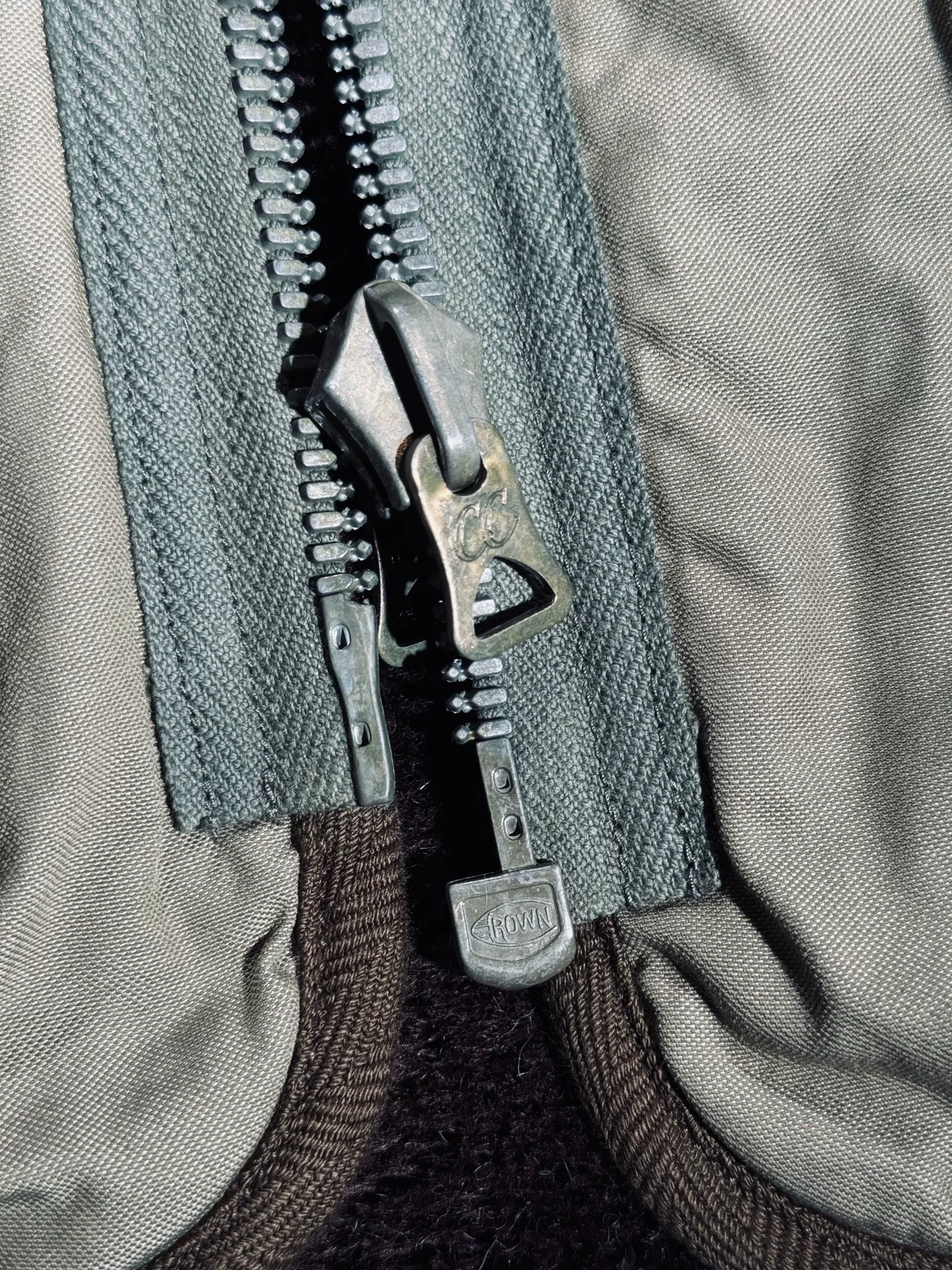 visvim Contrary Dept 21AW Liner Vest — label