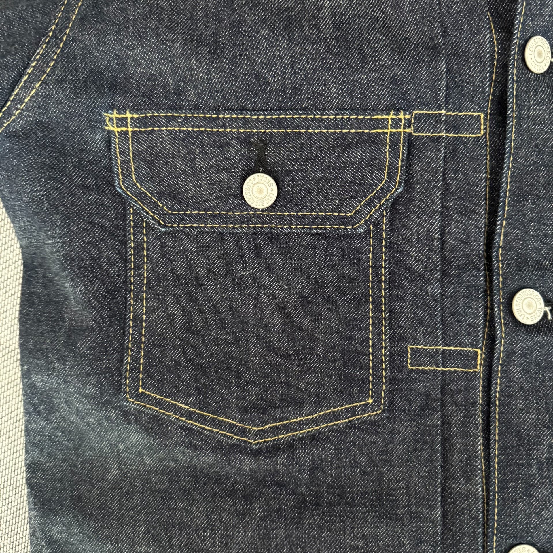 Levi's LVC507 Type2 Denim Jacket — label