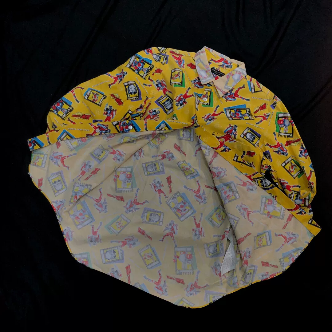 Comme des Garçons 03SS Kamen Rider Shirt — label