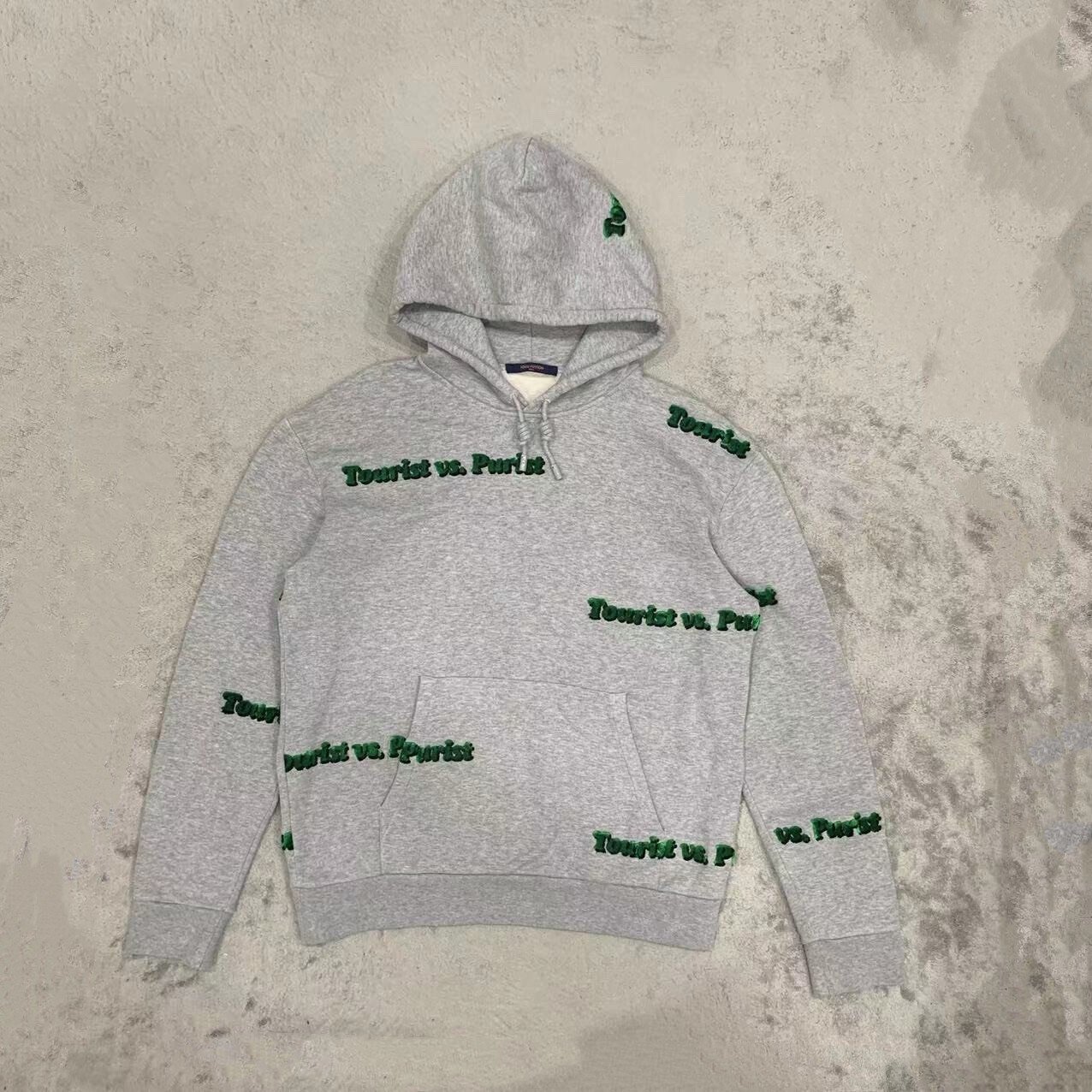 Louis Vuitton Classic Gray Hoodie