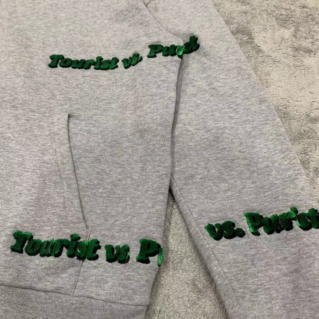 Louis Vuitton Classic Gray Hoodie — front