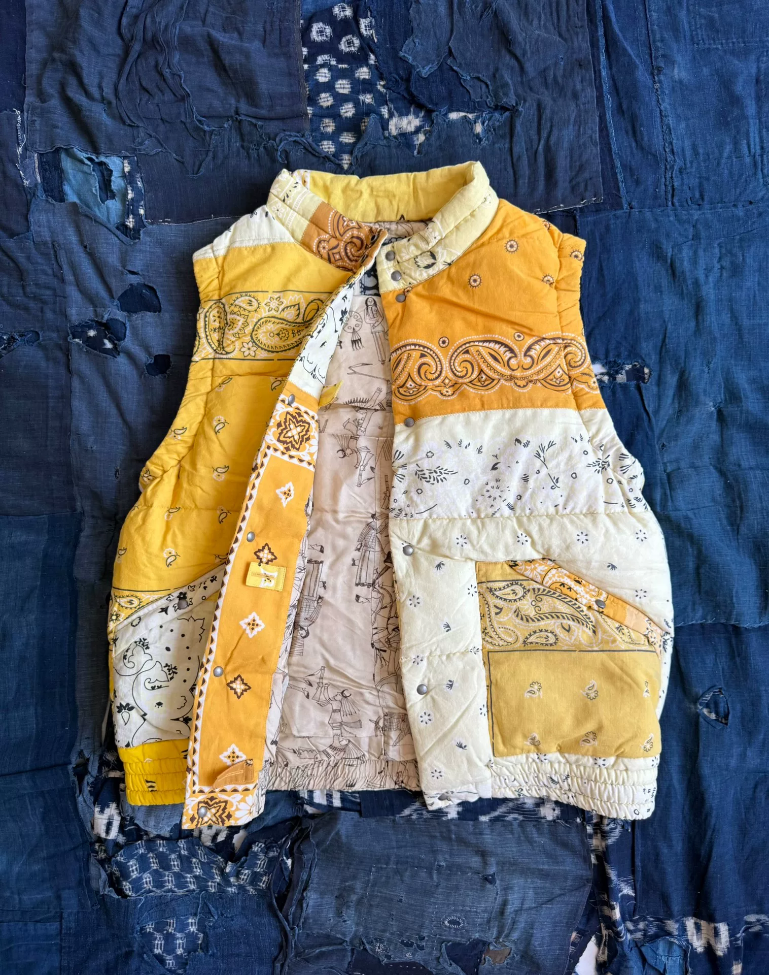 visvim 22AW ICT Insulator Down Vest — front