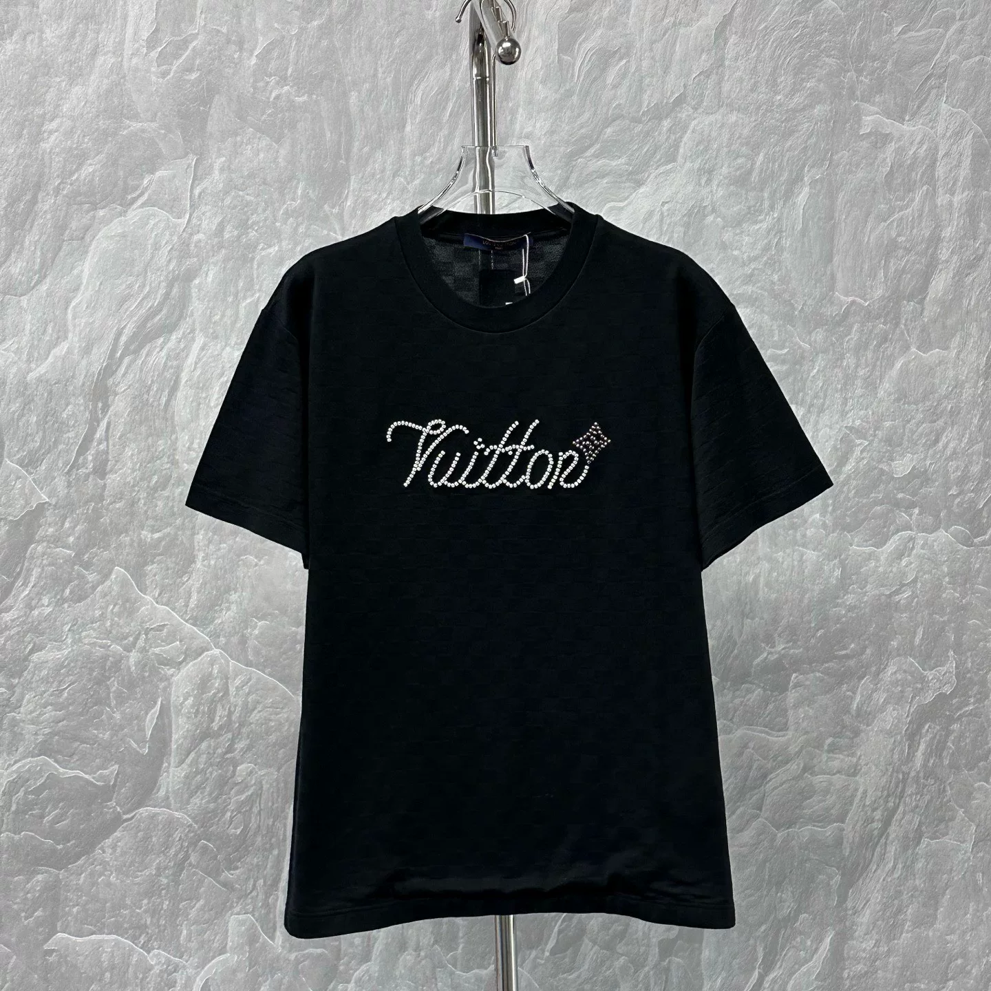 Louis Vuitton Nigo Beaded Logo Check Short Sleeve