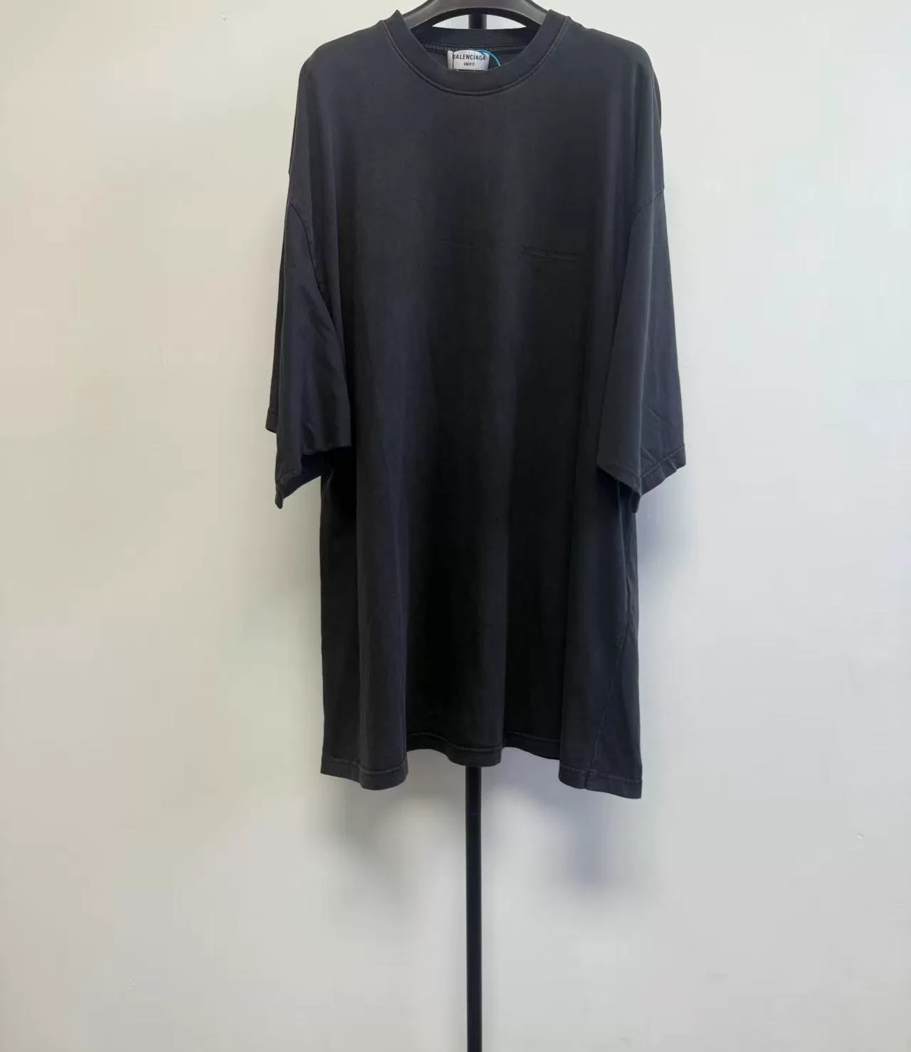 Balenciaga EST 1917 Back Print T-shirt — front