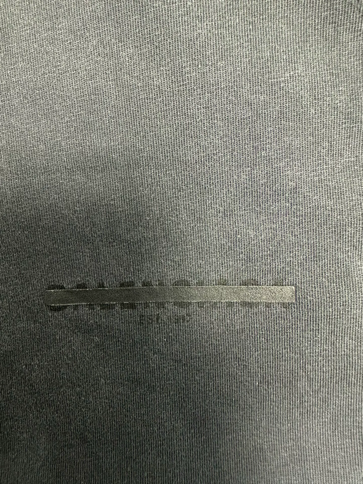 Balenciaga EST 1917 Back Print T-shirt — detail