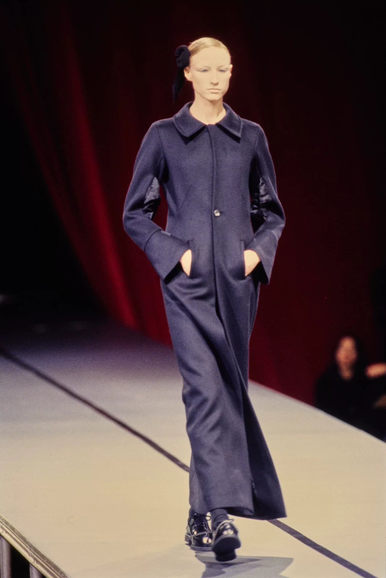Yohji Yamamoto 95AW Runway Raw Edge Coat