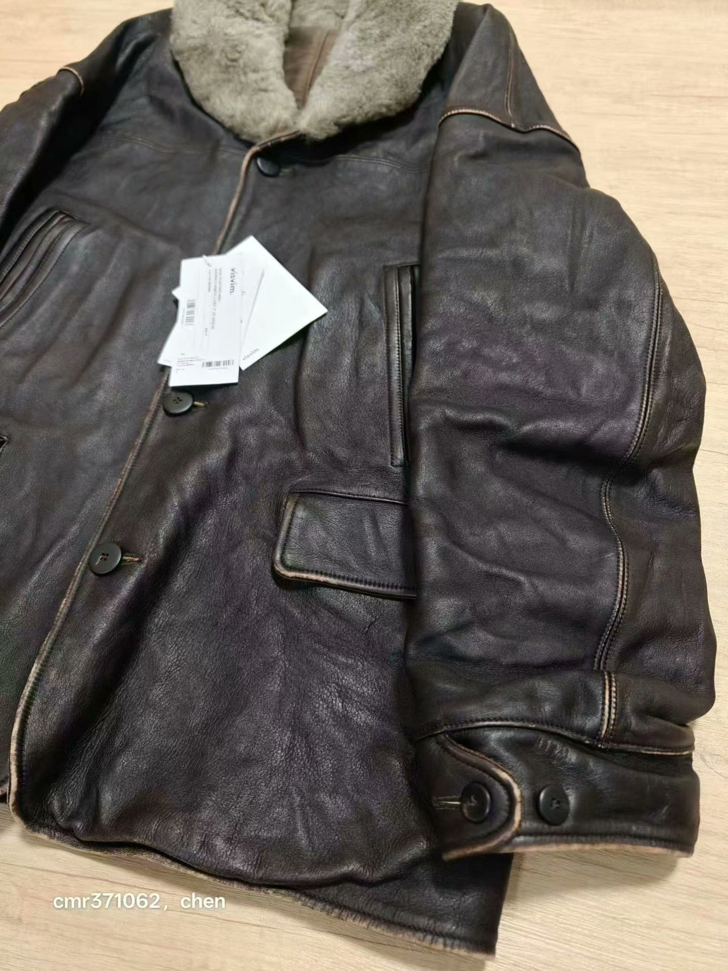 VISVIM 24SS BARNSTORMER COAT — detail