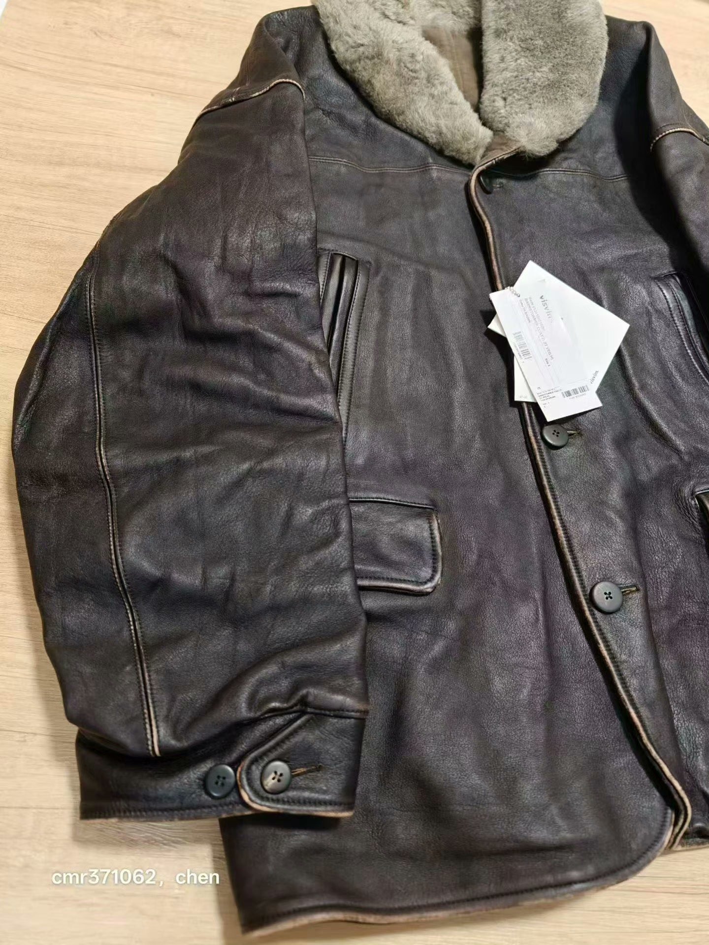 VISVIM 24SS BARNSTORMER COAT — back