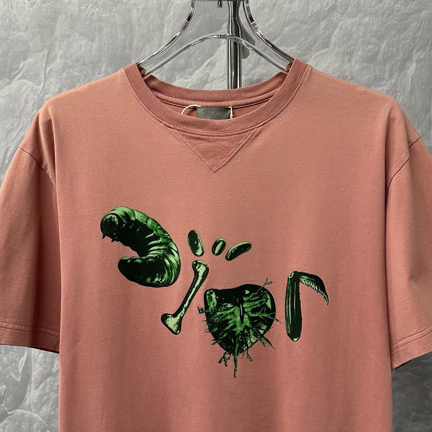 DIOR SS24 Travis Scott Insect Print Tee — front