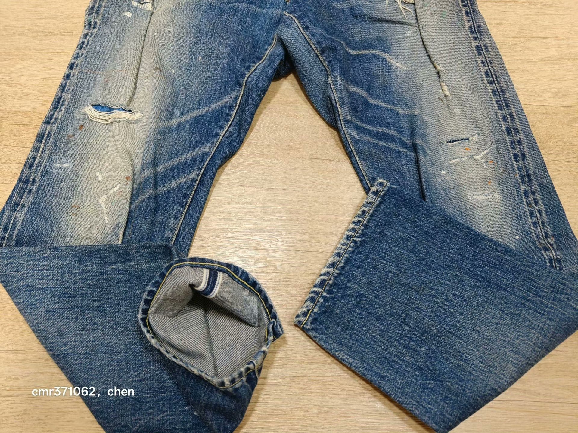 VISVIM 22SS JOURNEYMAN PANTS D27 — back