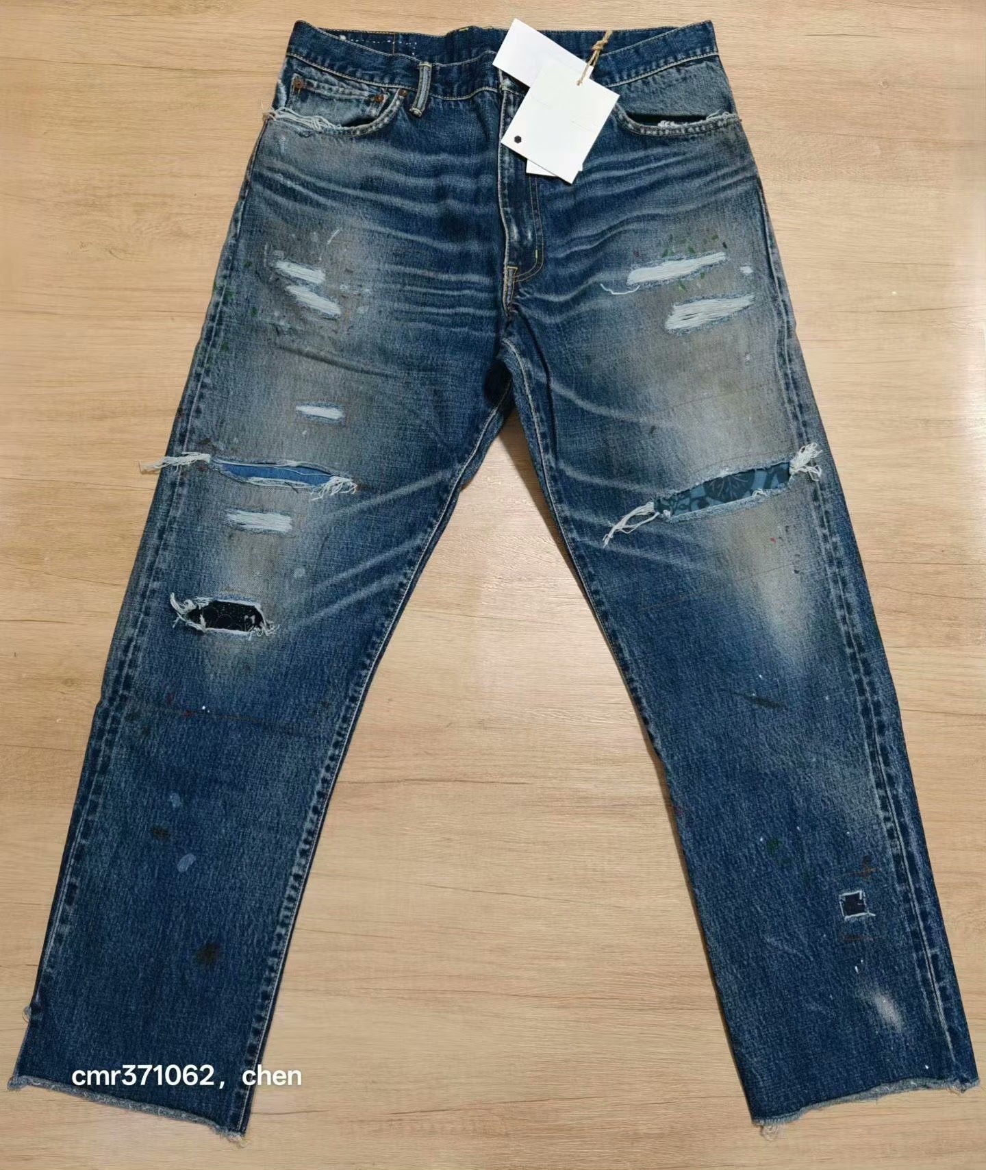 visvim 21 ICT Journeyman Pants Tacked Crash