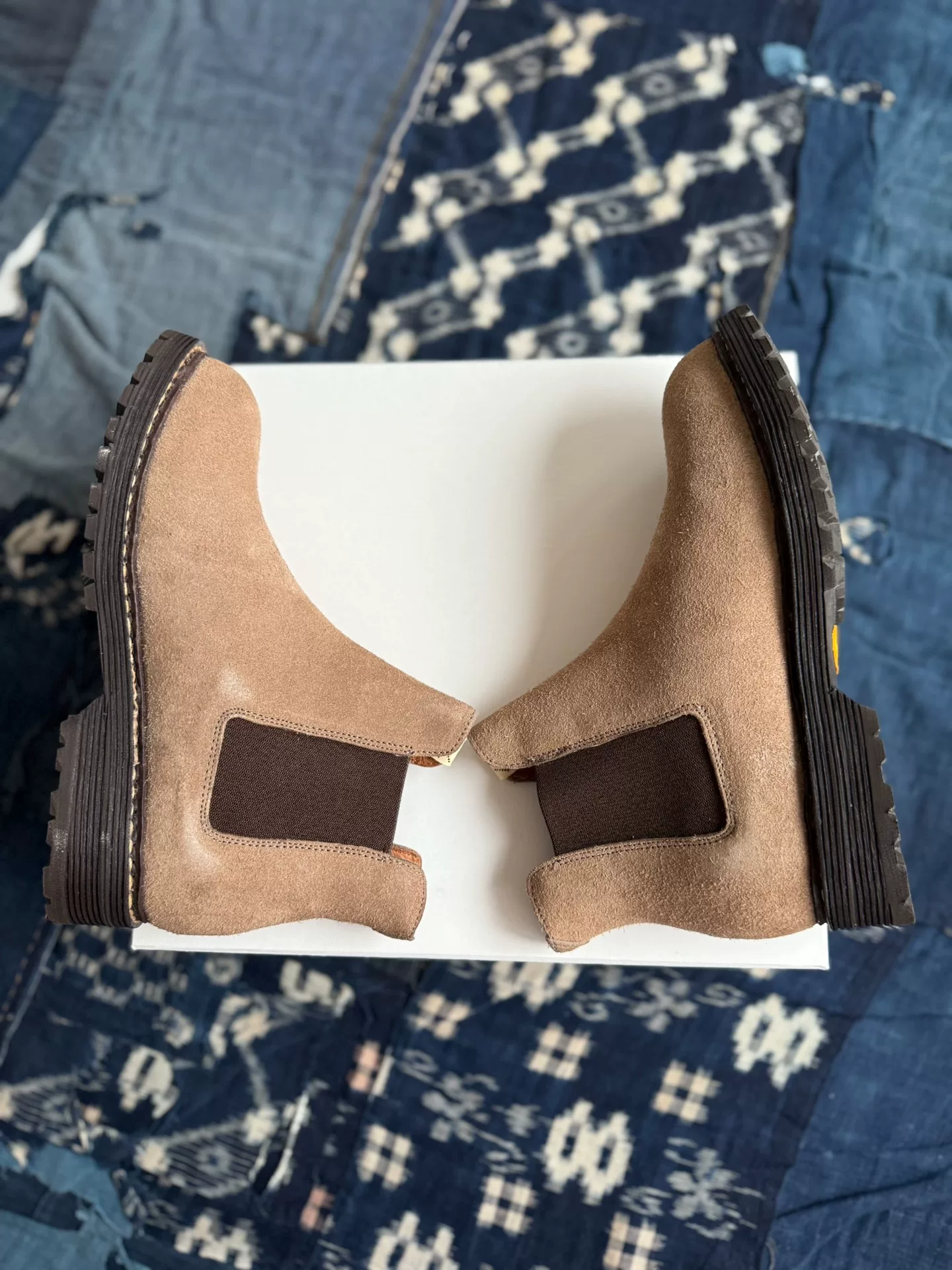 VISVIM 25AW GORNERGRAT MID-FOLK Chelsea Boot — back