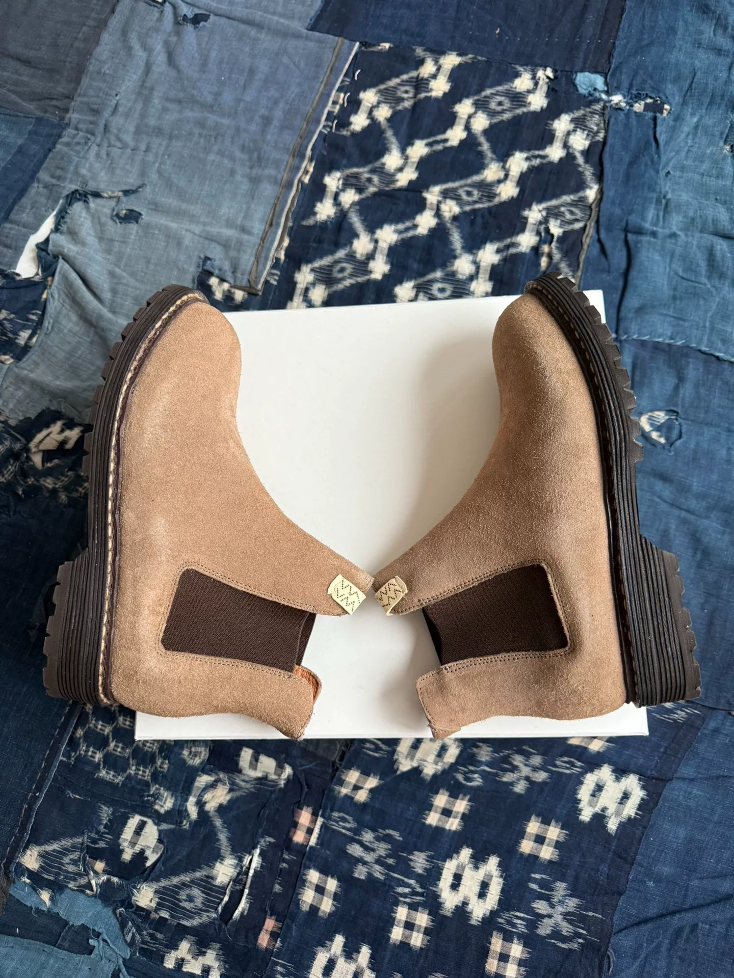 VISVIM 25AW GORNERGRAT MID-FOLK Chelsea Boot — detail