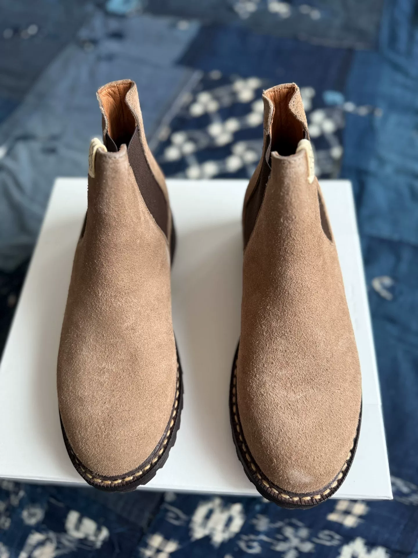 VISVIM 25AW GORNERGRAT MID-FOLK Chelsea Boot — label