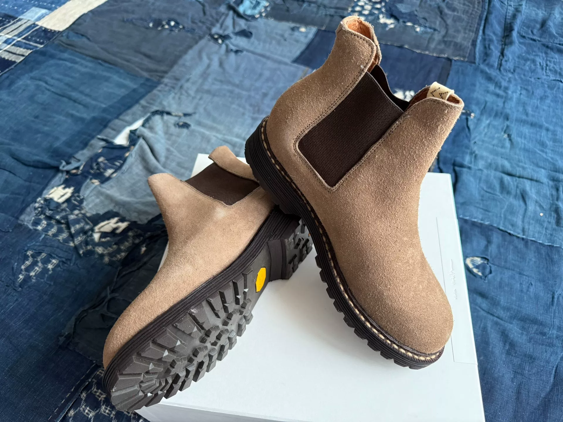 VISVIM 25AW GORNERGRAT MID-FOLK Chelsea Boot — front