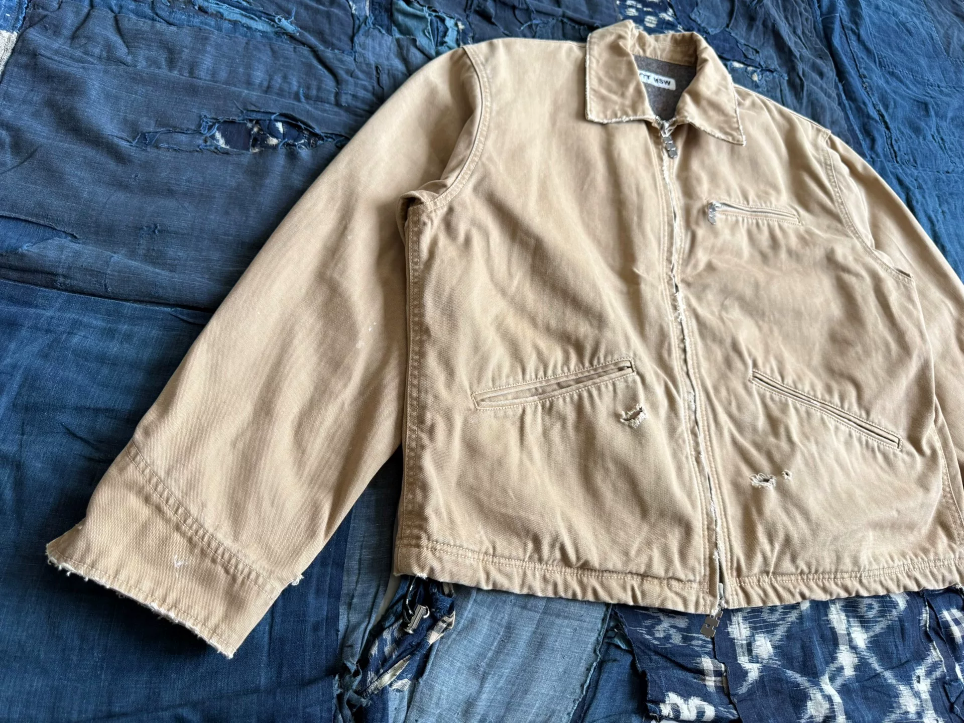 TTT_MSW Boro Work Jacket 23AW — label