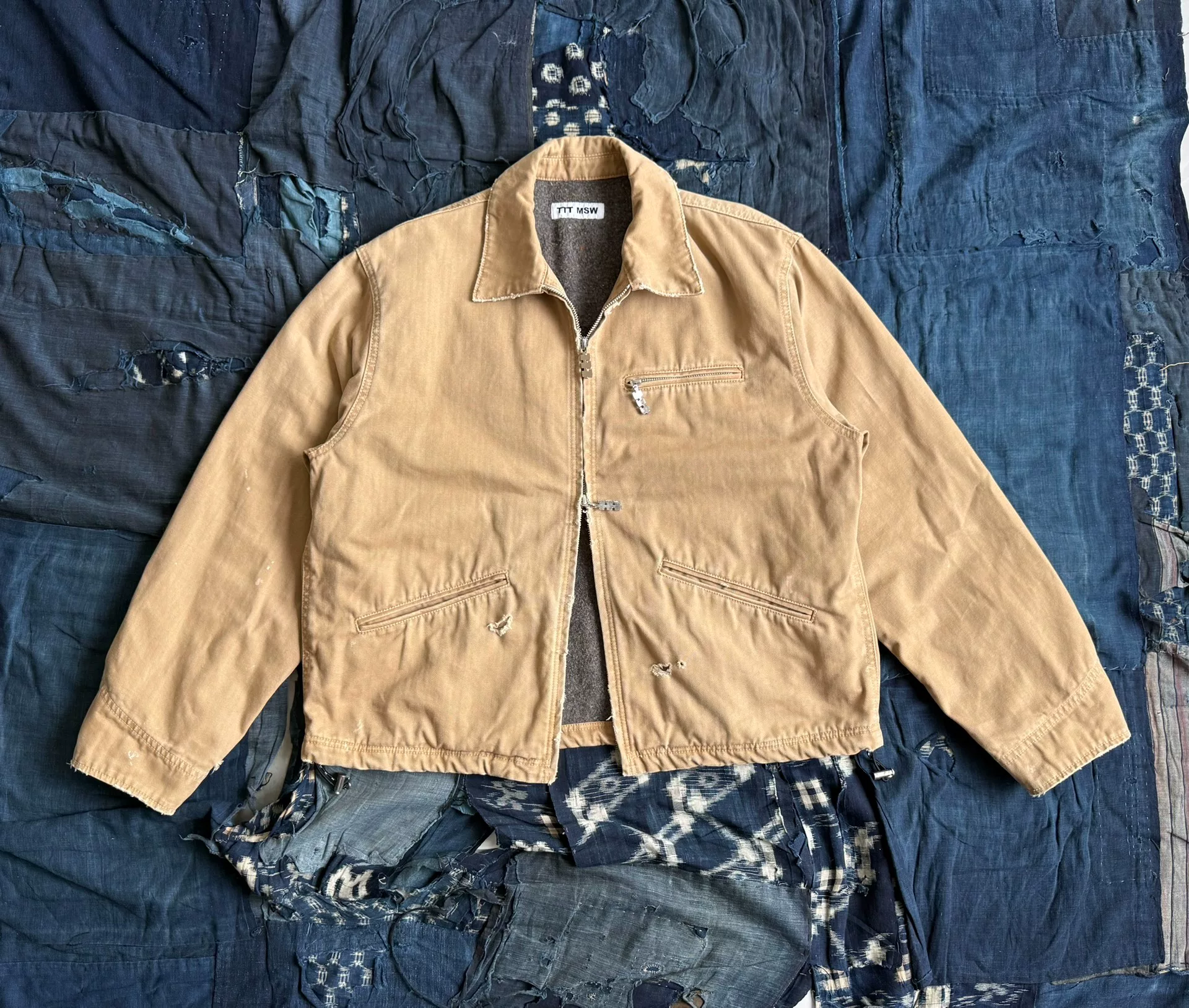 TTT_MSW Boro Work Jacket 23AW — detail