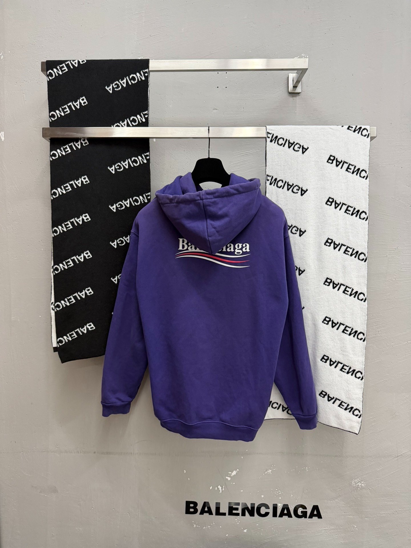 Balenciaga Cola Wave Hoodie — front