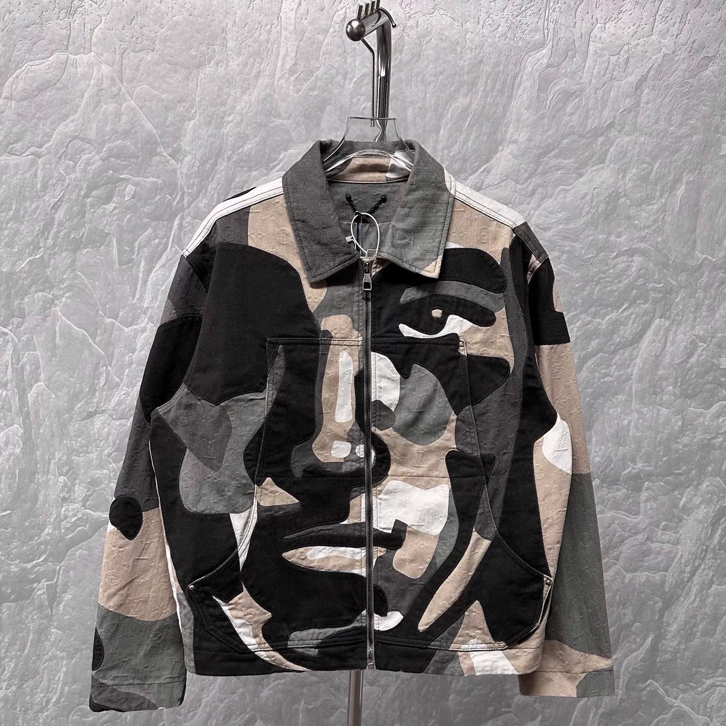 Louis Vuitton Portrait Patchwork Denim Jacket