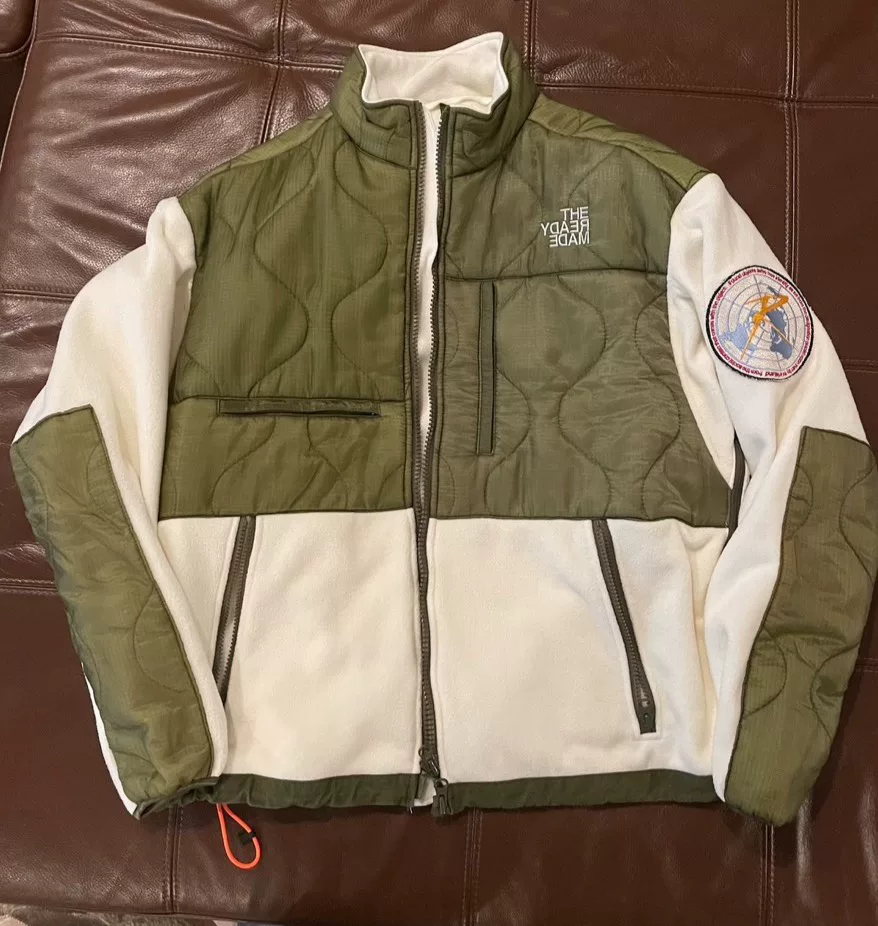 READYMADE Sherpa Nylon Fleece Jacket