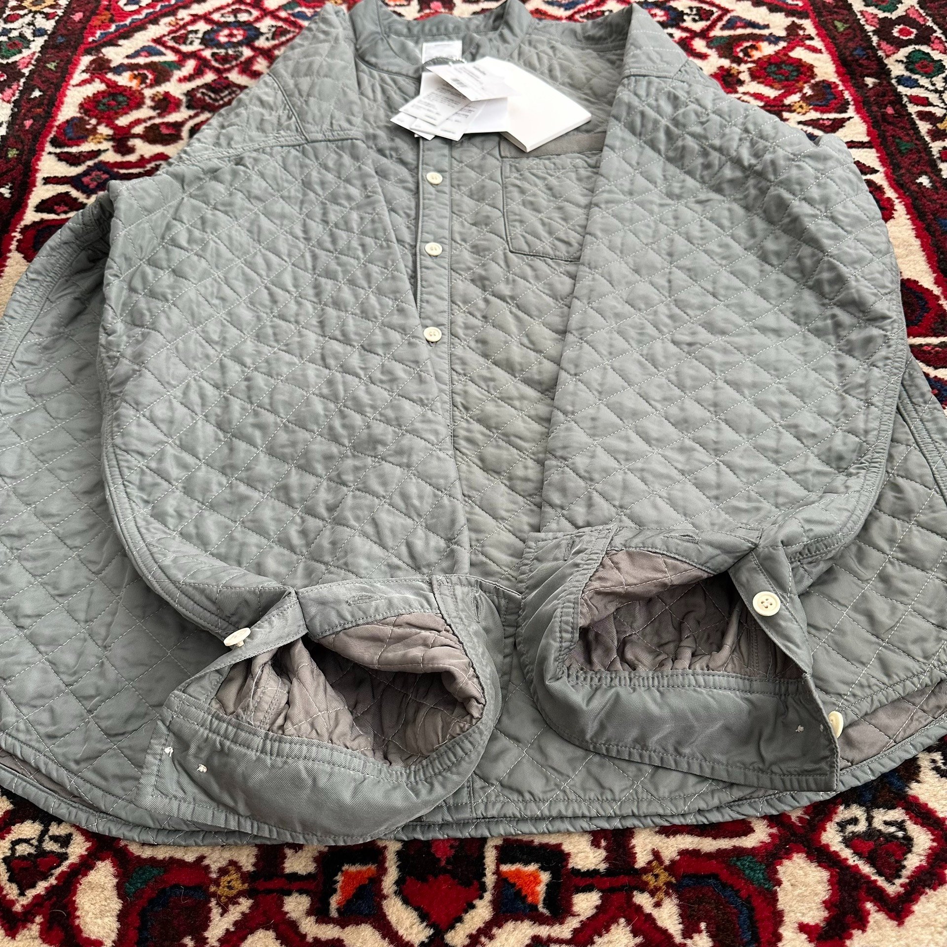 VISVIM 23AW Quilted Plamer Shirt — detail