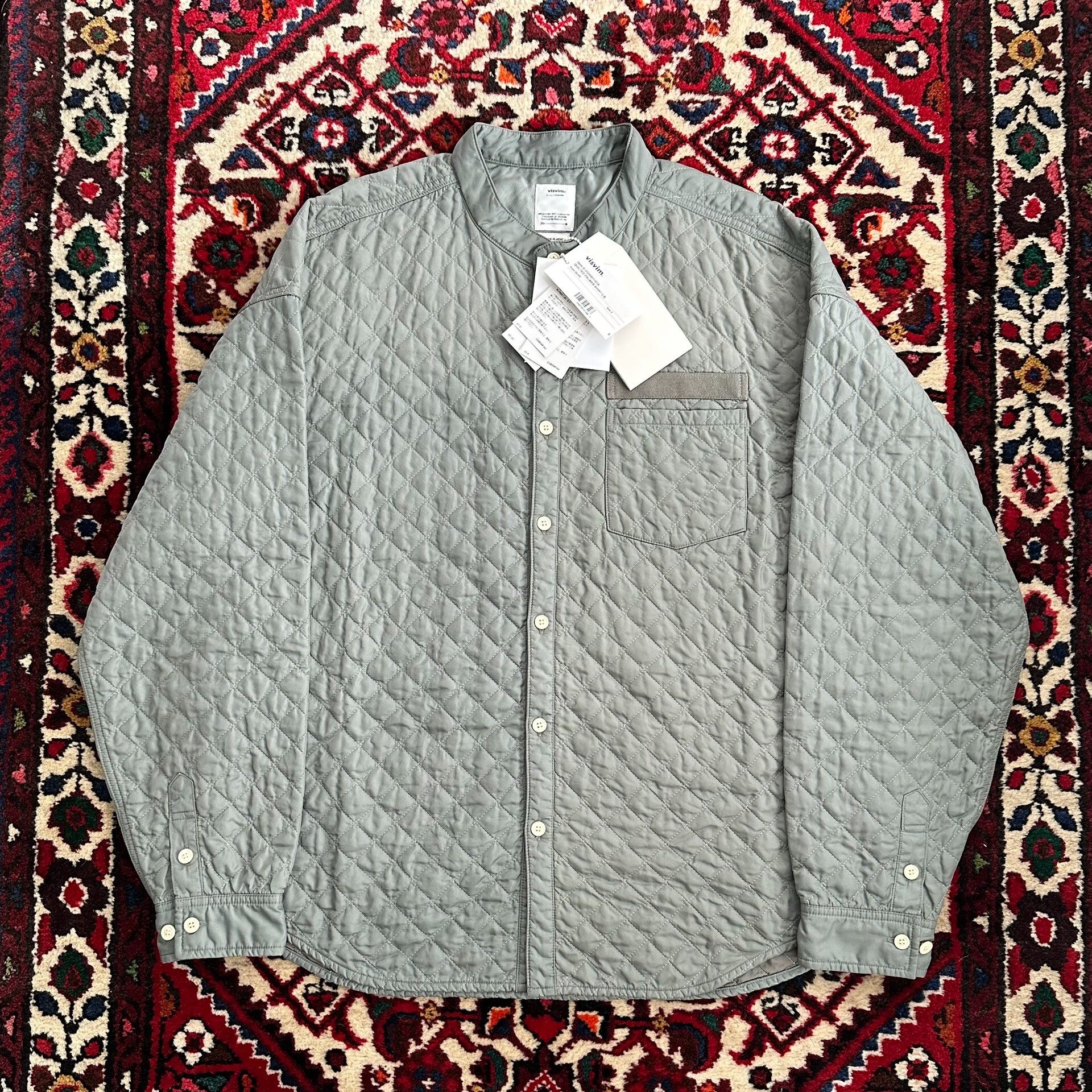 VISVIM 23AW Quilted Plamer Shirt