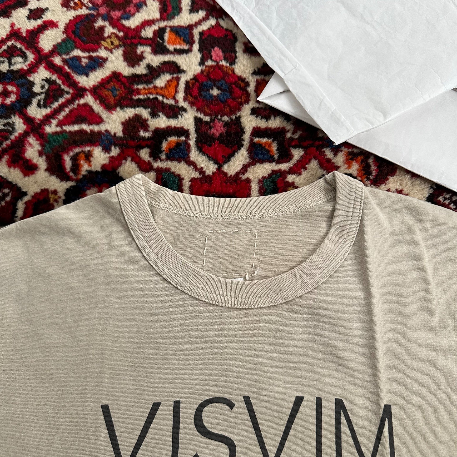 visvim 25AW JUMBO TEE S/S — back