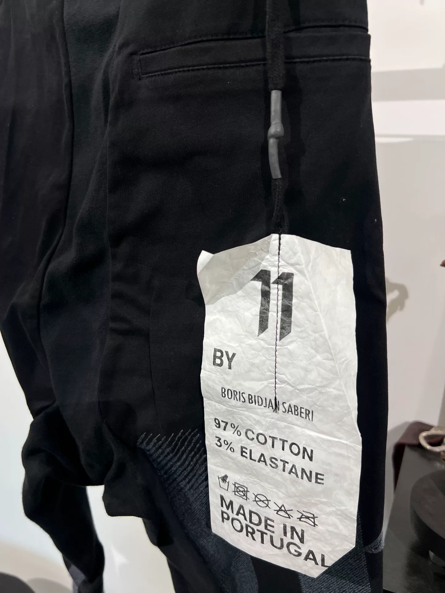 Boris Bidjan Saberi 11bybb Embroidered Pants — detail