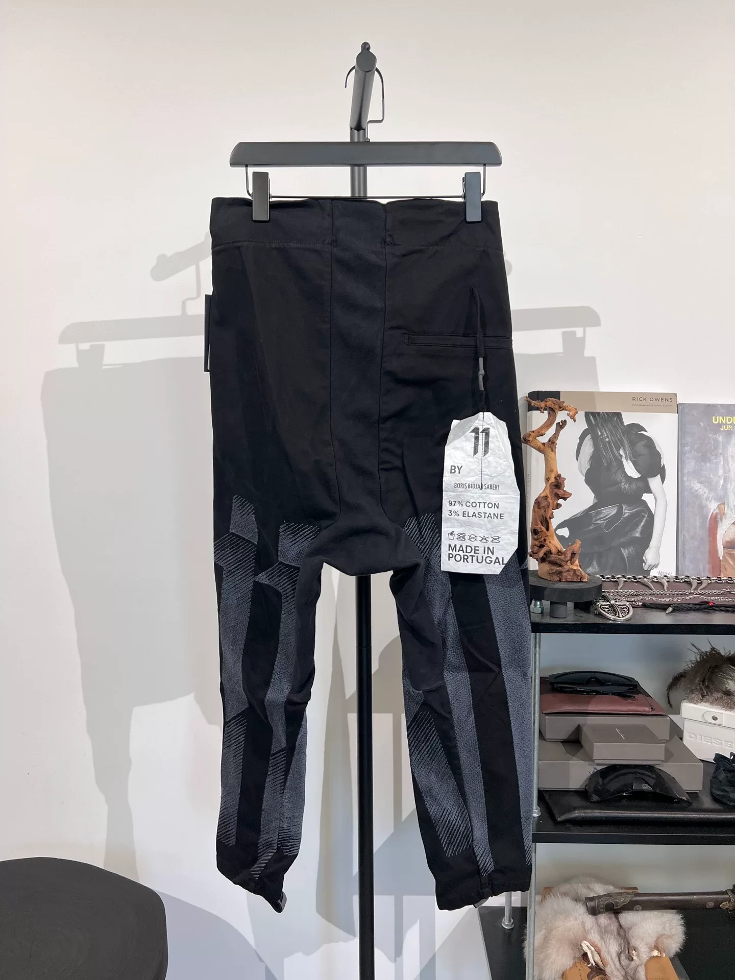 Boris Bidjan Saberi 11bybb Embroidered Pants — front