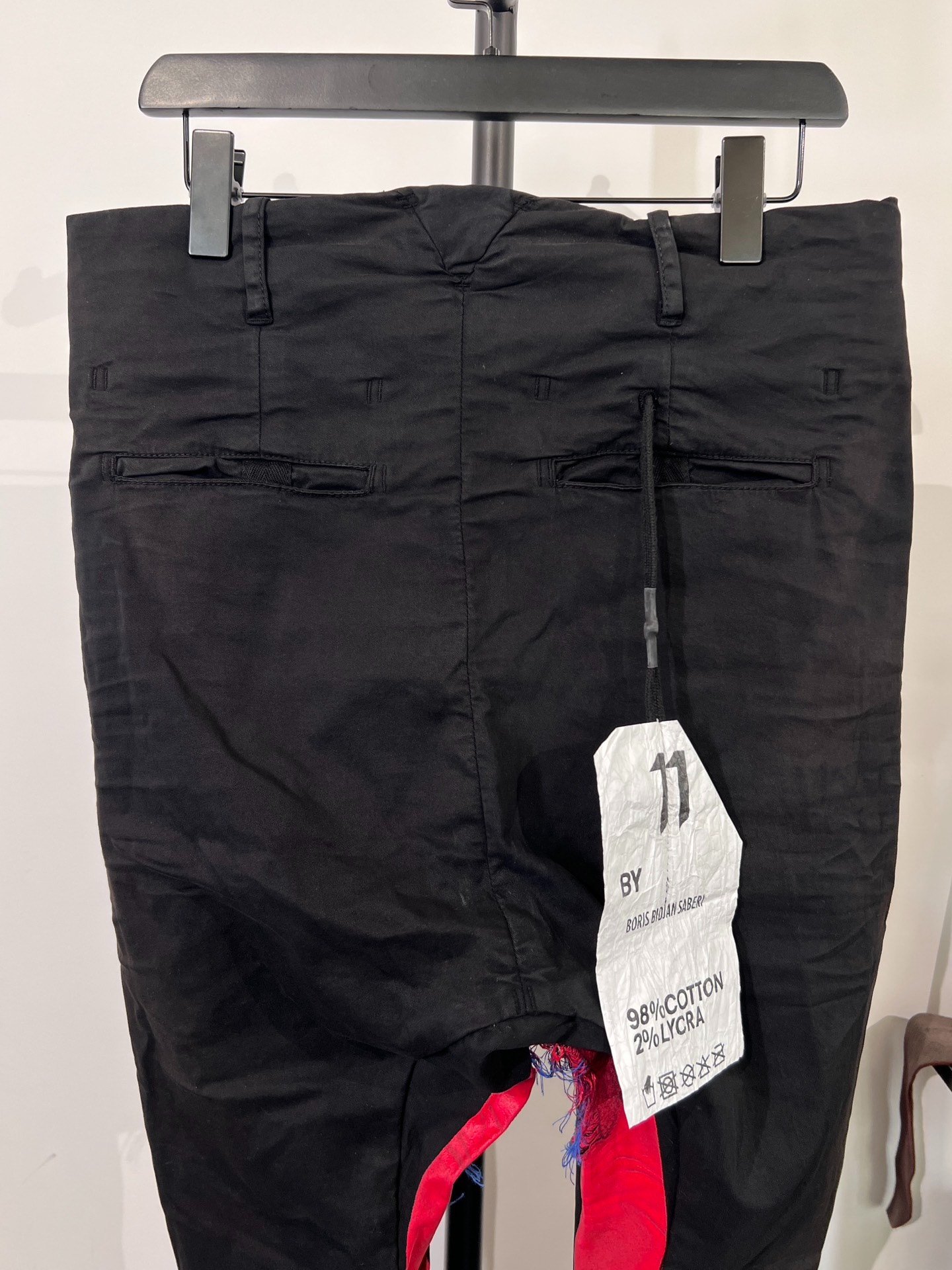 Boris Bidjan Saberi 11by bbs P11 Trousers — back
