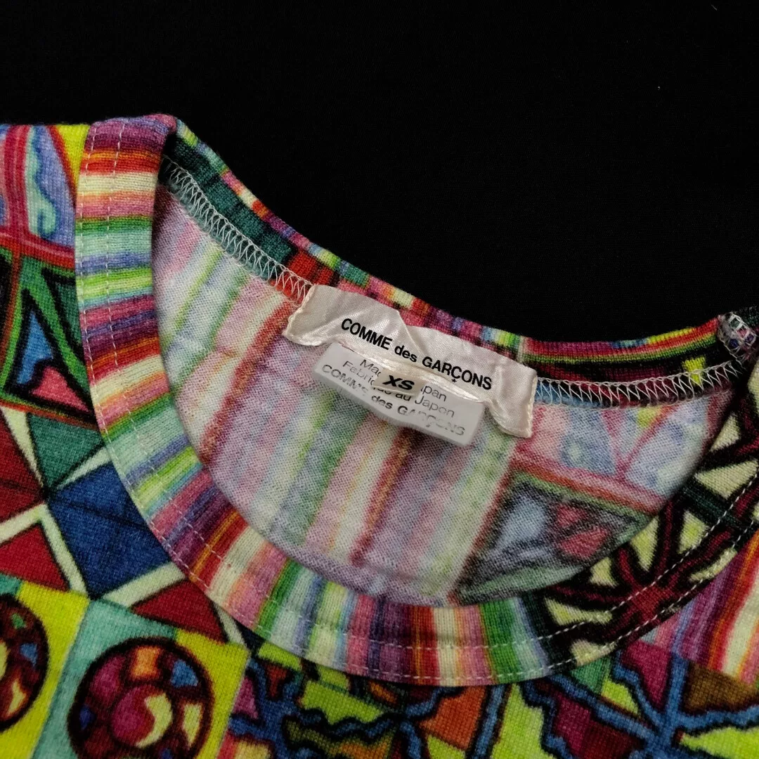 Comme des Garçons 2013AW Psychedelic Top — label