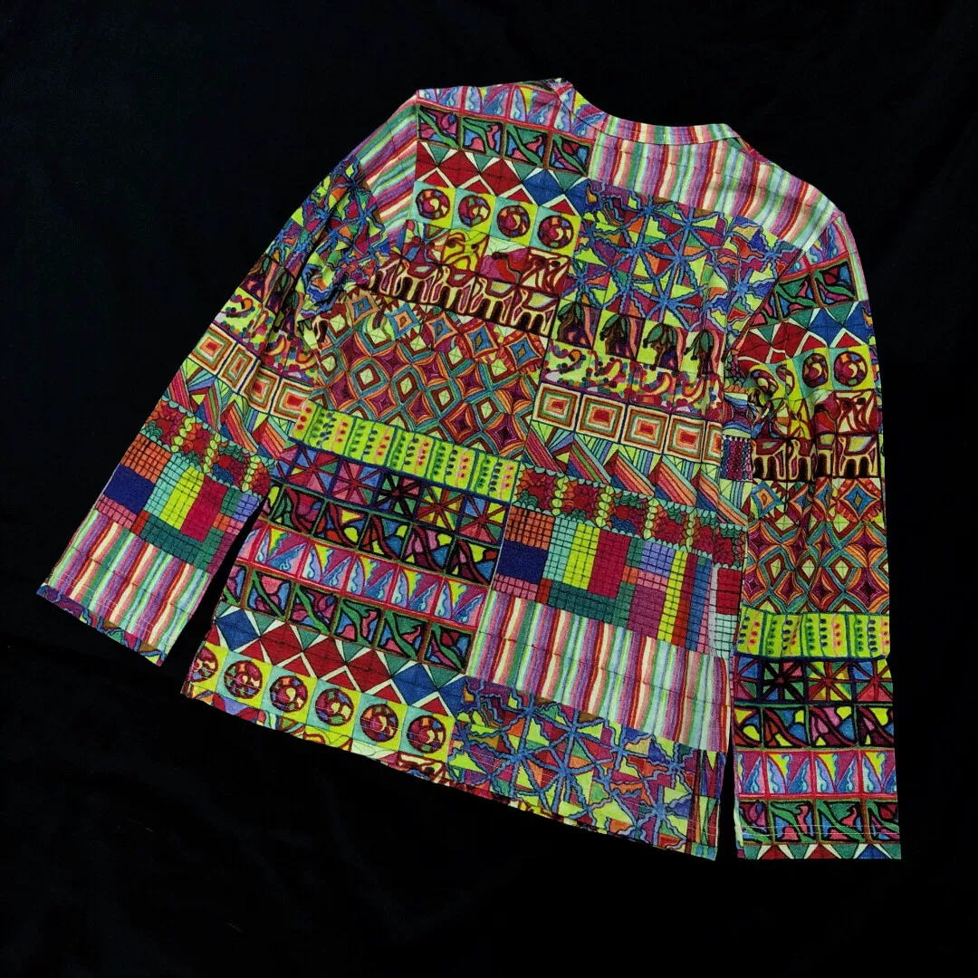 Comme des Garçons 2013AW Psychedelic Top — detail