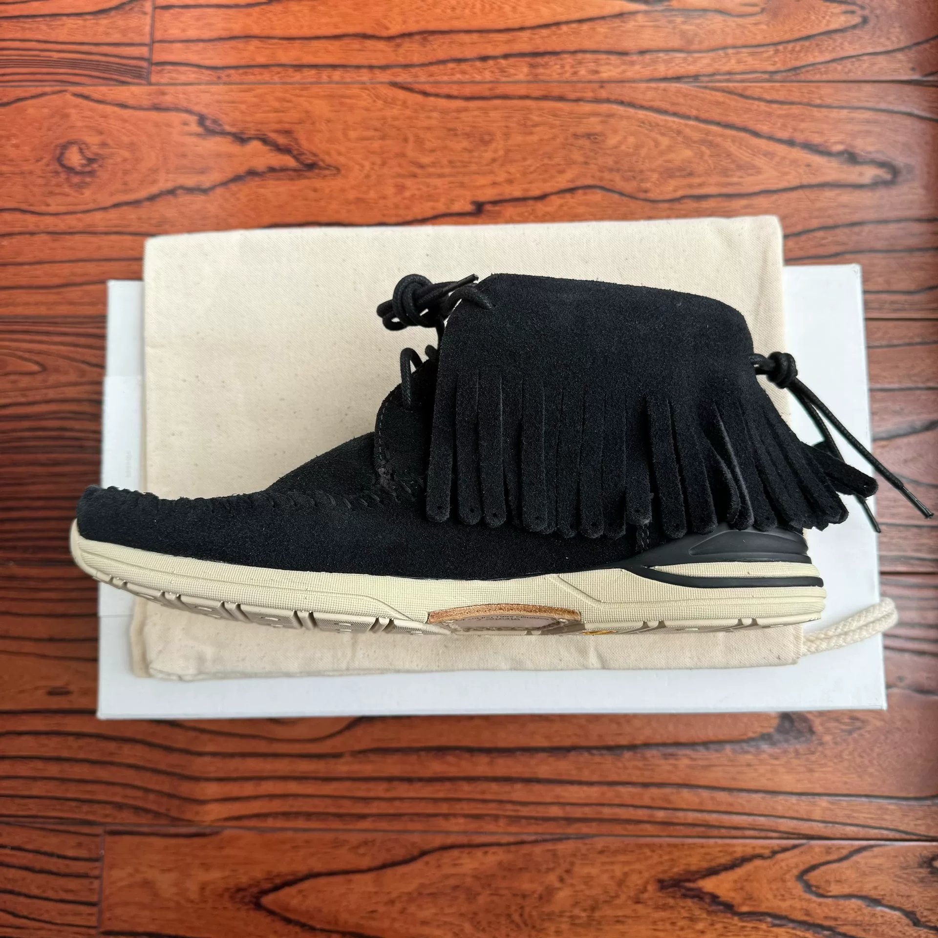 Visvim 21ss FBT Shaman Fringe Casual Shoes — back