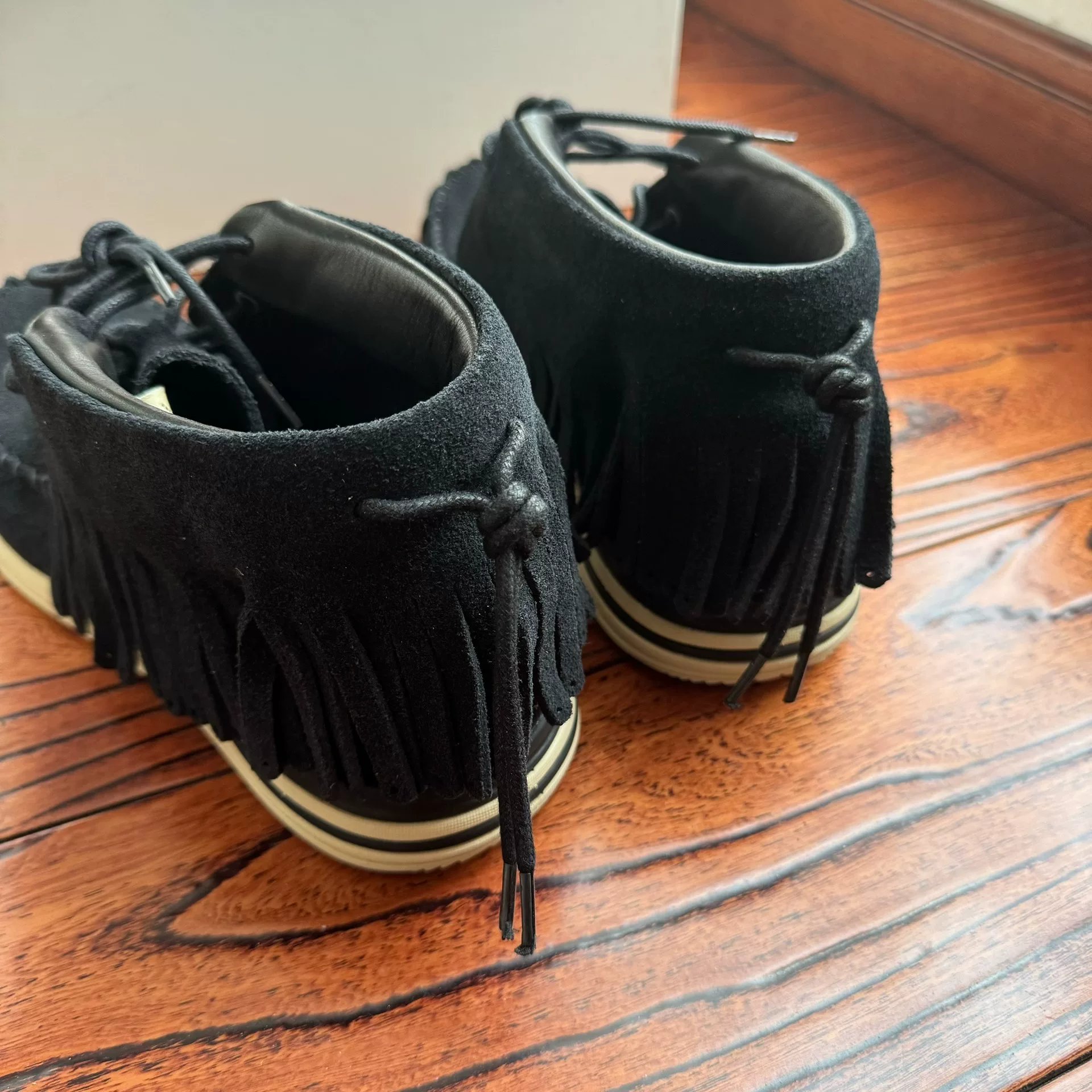 Visvim 21ss FBT Shaman Fringe Casual Shoes — label