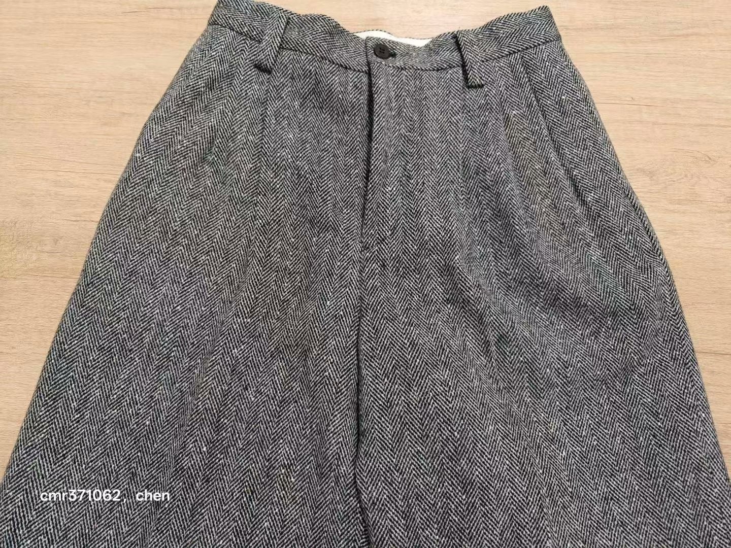 VISVIM 24AW RUSSO PANTS (DONEGAL TWEED) — front