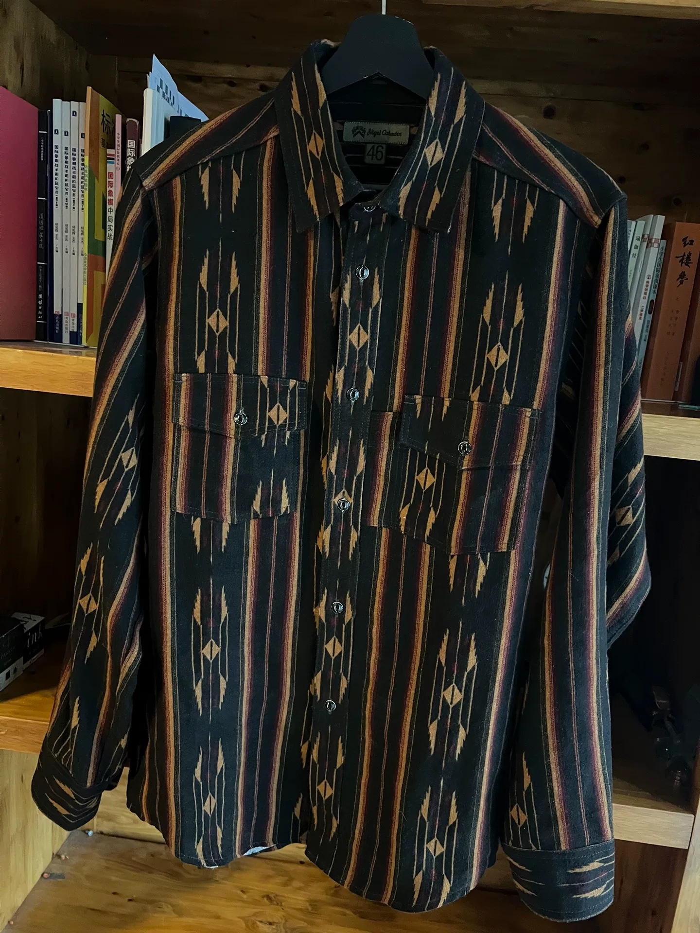 Nigel Cabourn Navajo Shirt — detail