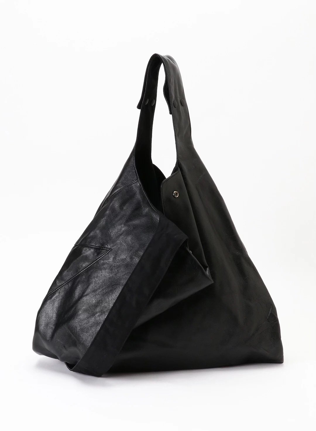 Yohji Yamamoto Discord Leather Crossbody Bag — label