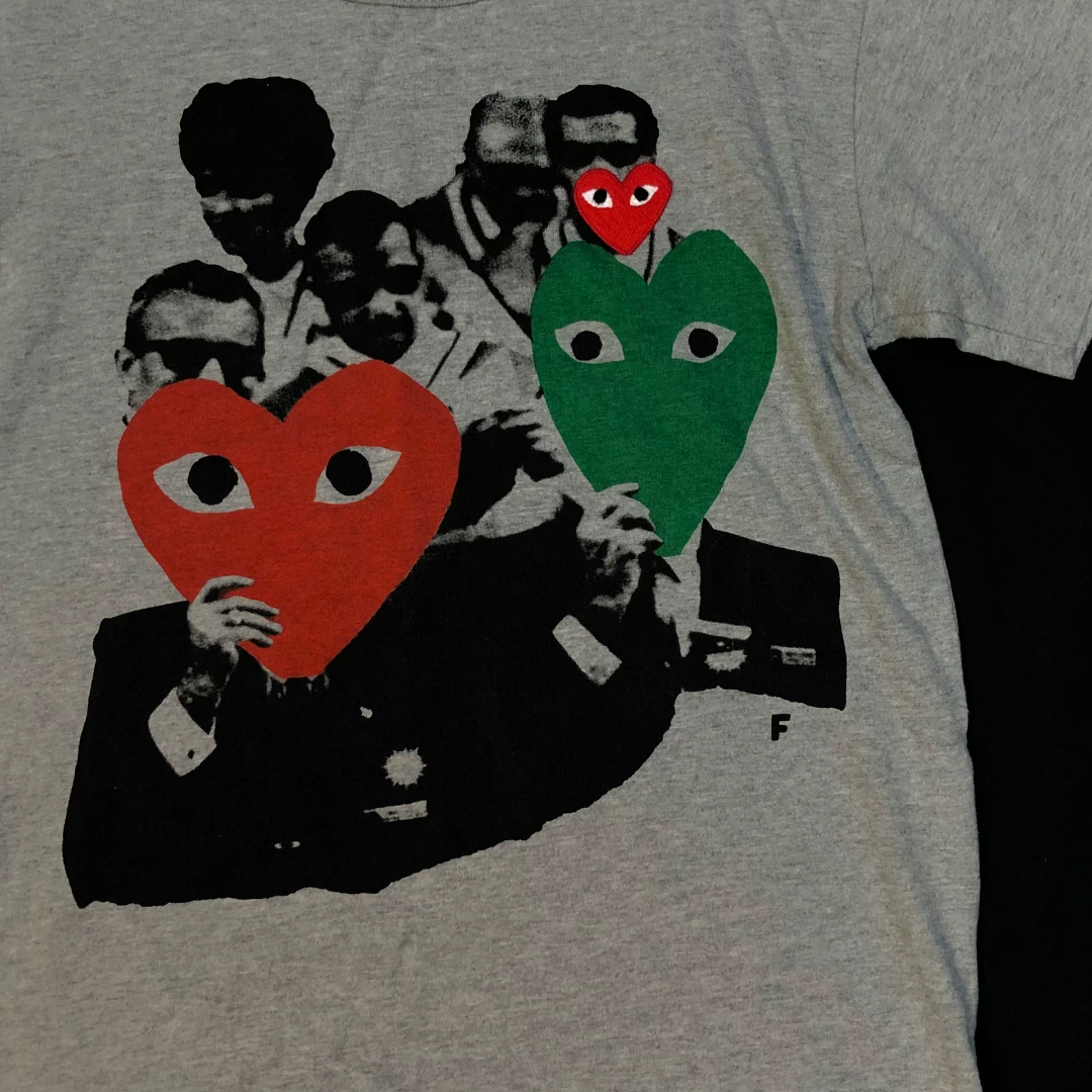 Comme des Garçons Play Short-Sleeve T-Shirt — detail
